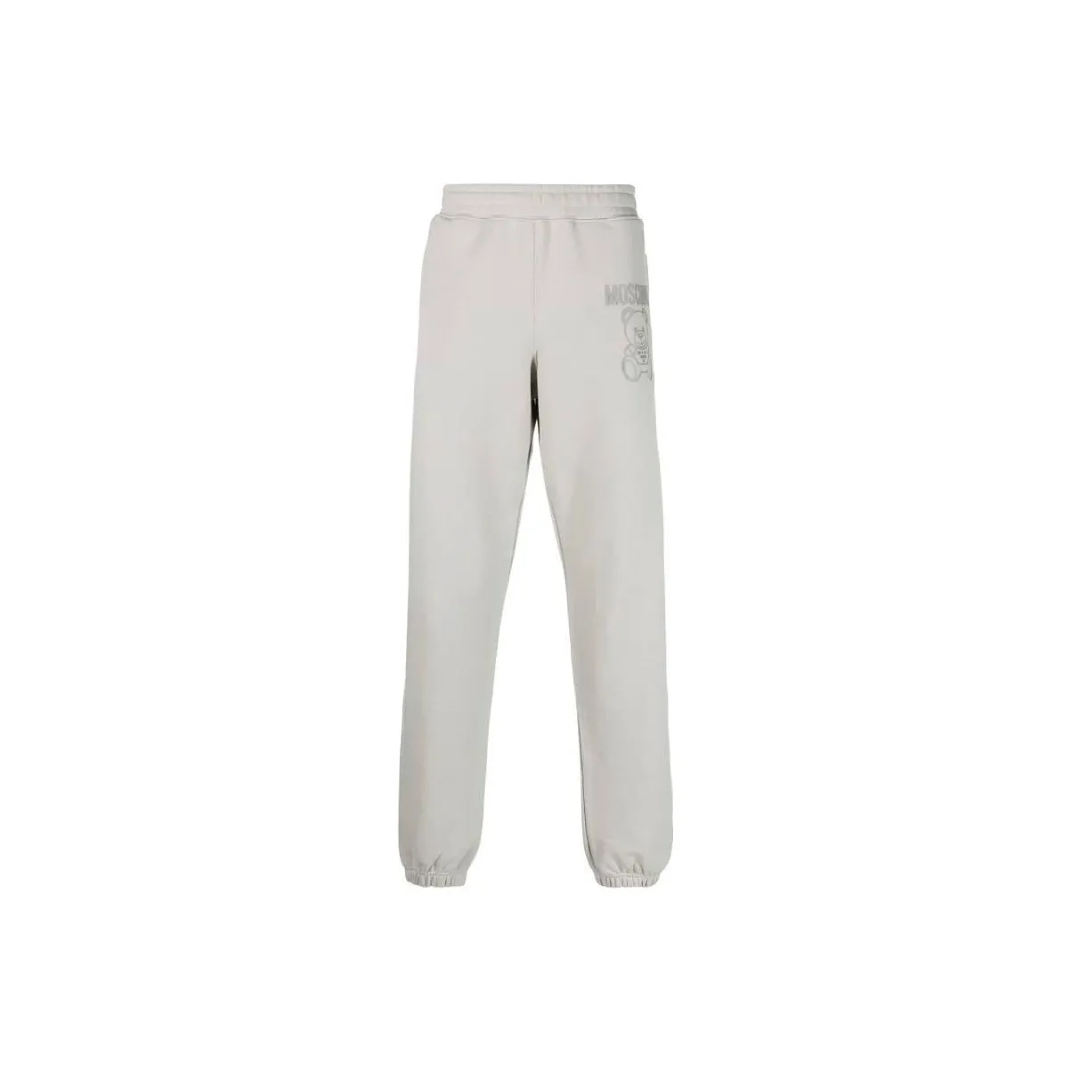 MOSCHINO Knitted Sweatpants Men's Gray