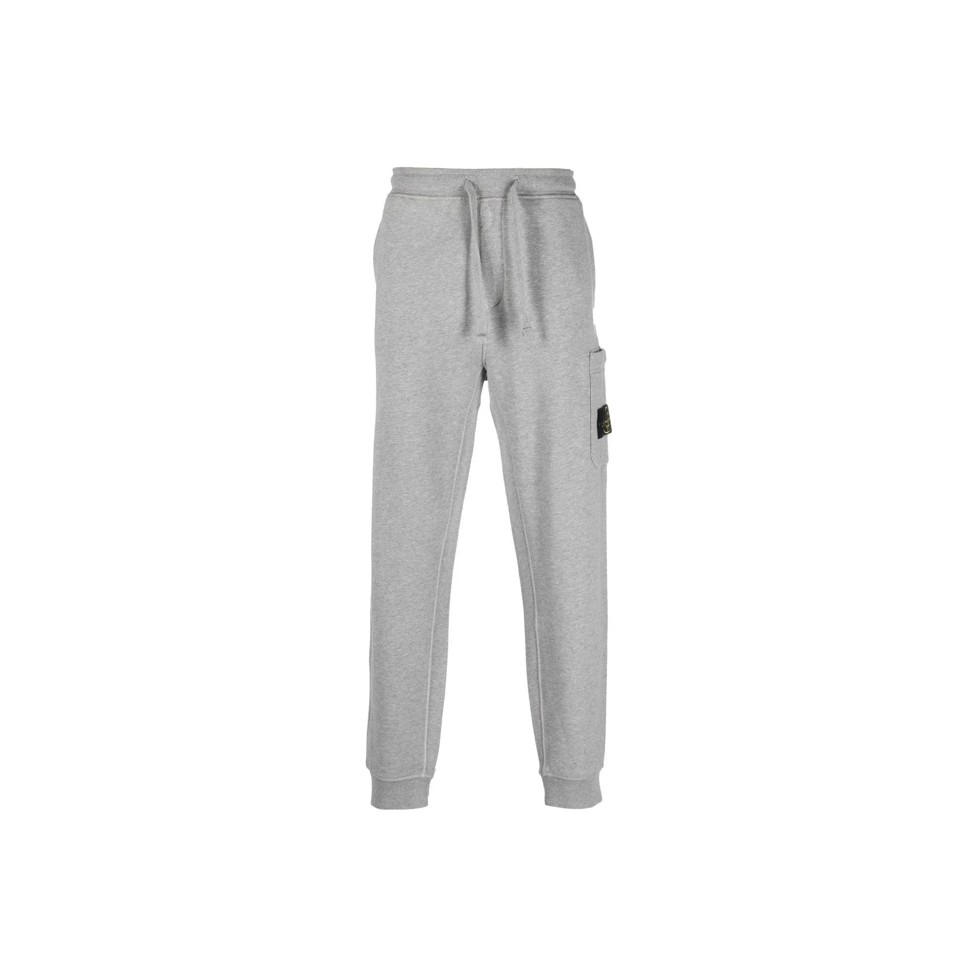 STONE ISLAND Knitted Sweatpants Men Gray