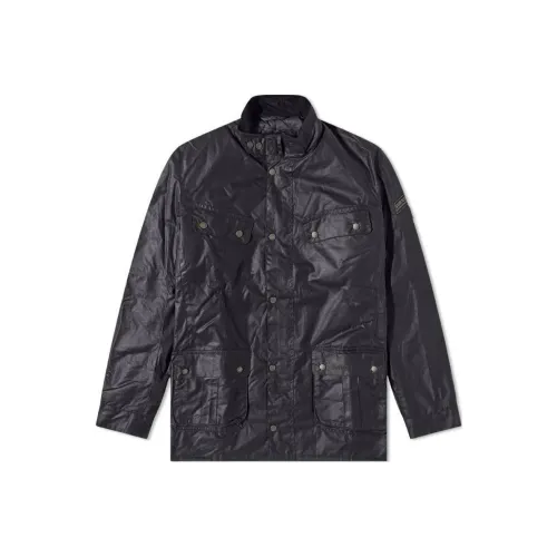 Barbour Мужские куртки морского синего цвета