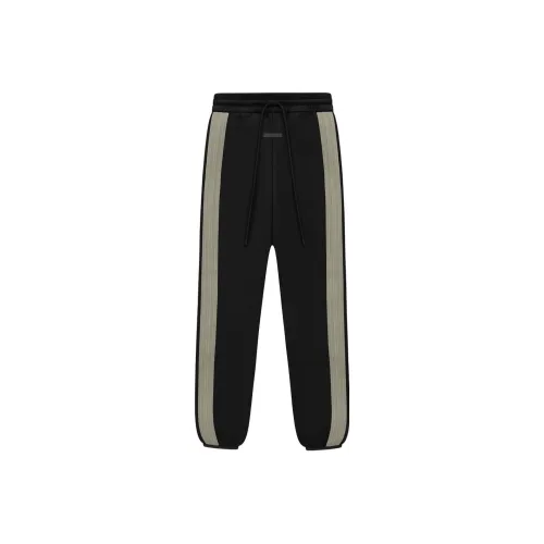 Fear of God Athletics Adidas Co Branded Paragraph Черные Унисекс Вязаные Тренировочные Брюки