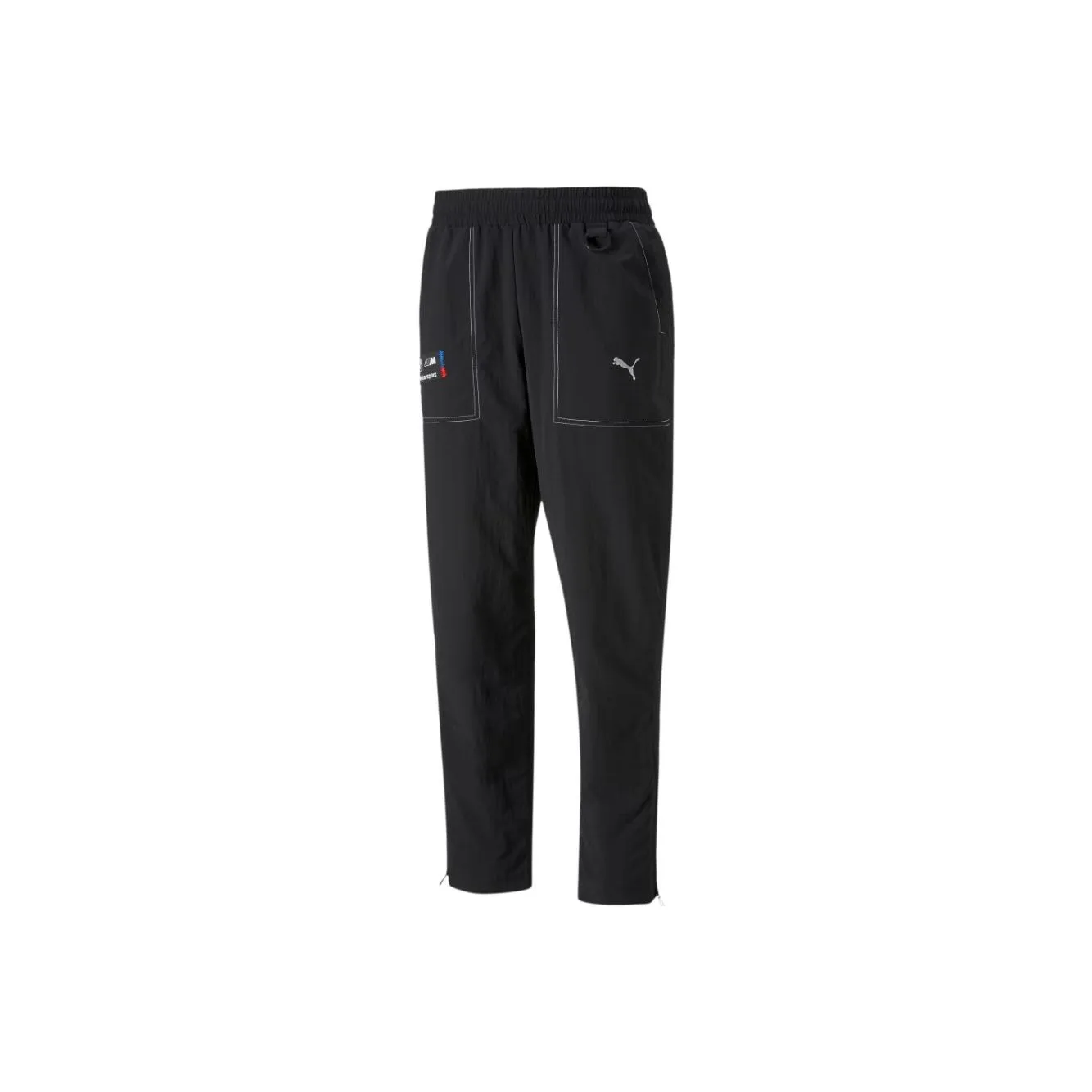 PUMA Ferrari Race AOP Черные Мужские Вязаные Тренировочные Штаны