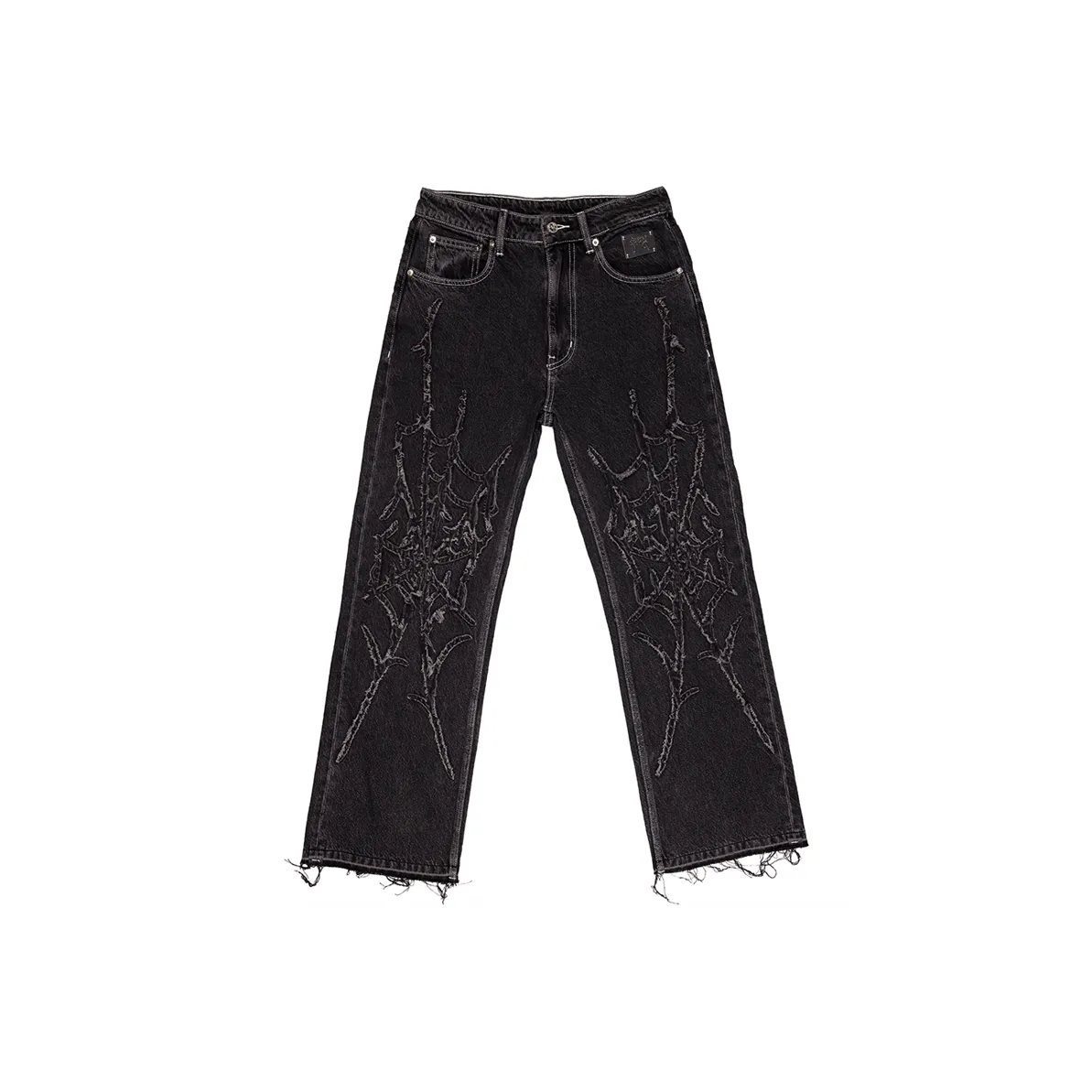 Revenge Черные Унисекс Джинсы