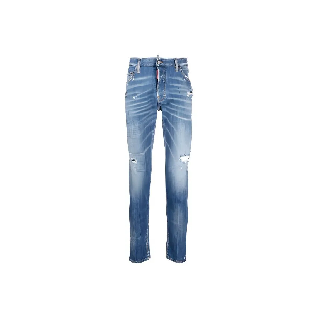 Dsquared2 Cool Guy Distressed Mid Rise Jeans
