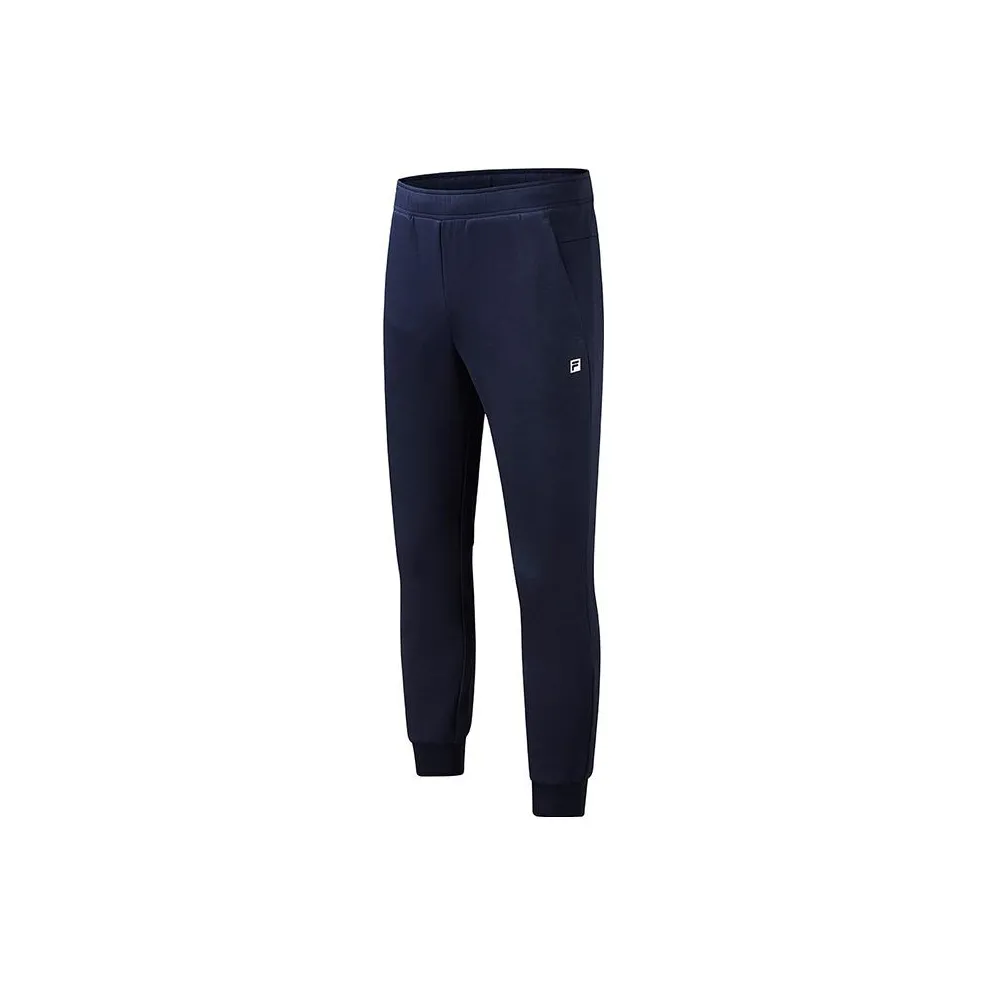 FILA Knitted Sweatpants Men's Royal Blue