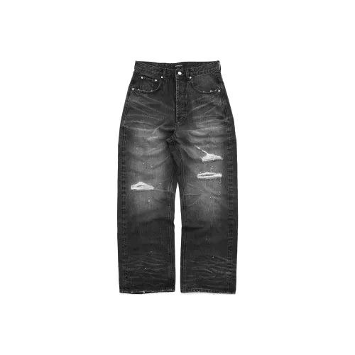 Far Archive FW24 Черные Унисекс Джинсы