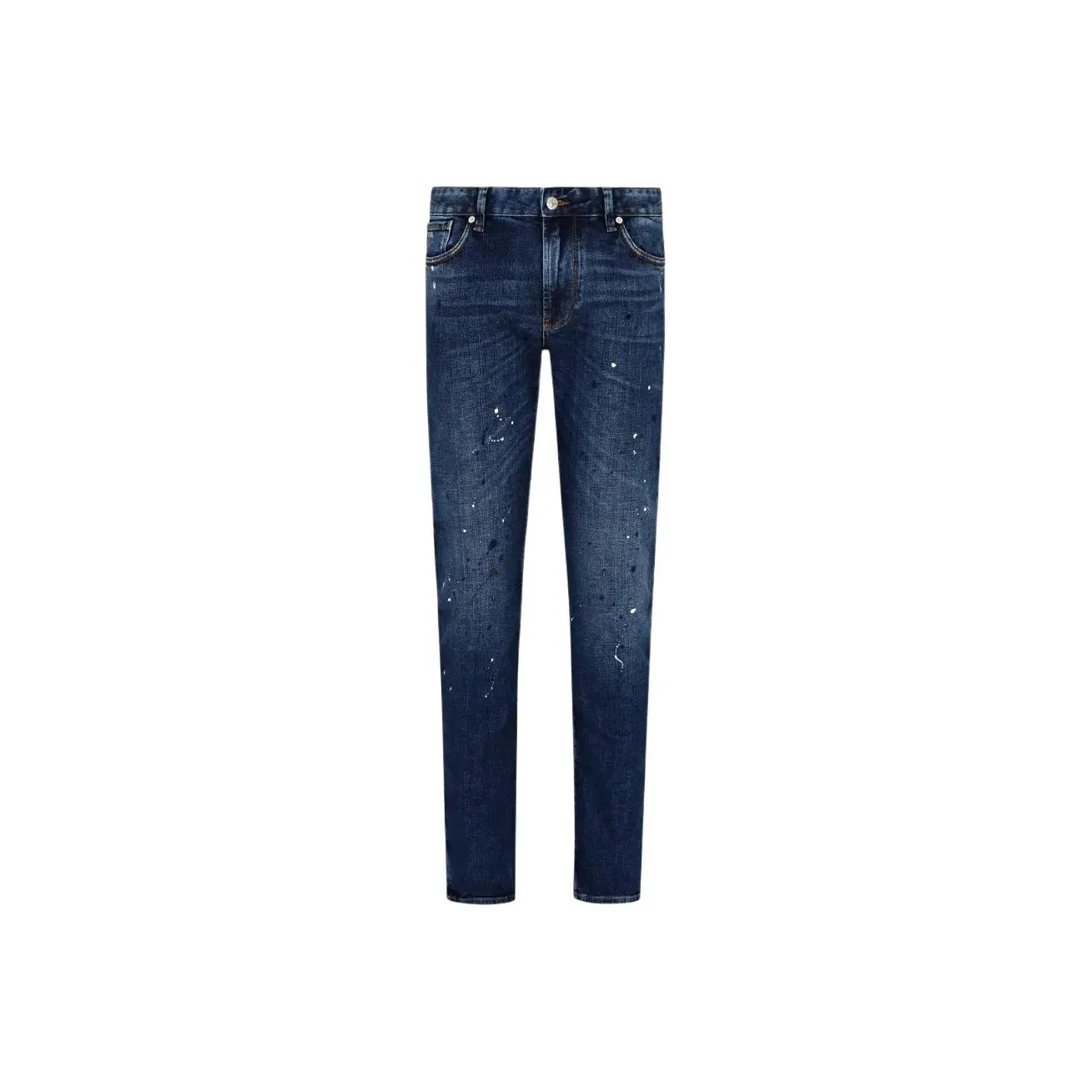 EMPORIO ARMANI J06 Slim fit Denim Jeans With Vinyl Spots
