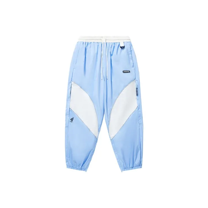 LINING Вязаные тренировочные штаны унисекс новые Аврора синий экрю