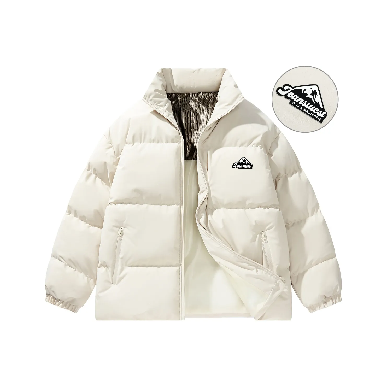 JEANSWEST Хлопковый пуховик пальто унисекс