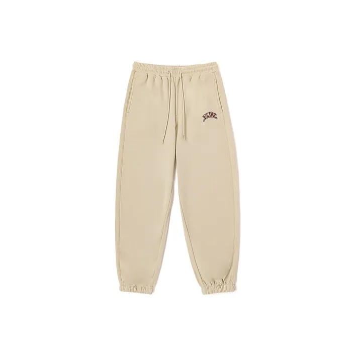 Lee Xline Knitted Sweatpants Unisex Beige