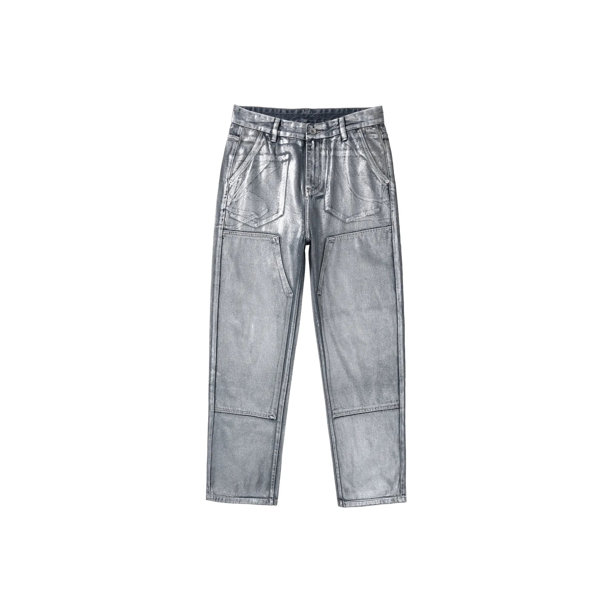 SANTASTIC Jeans Men Silver