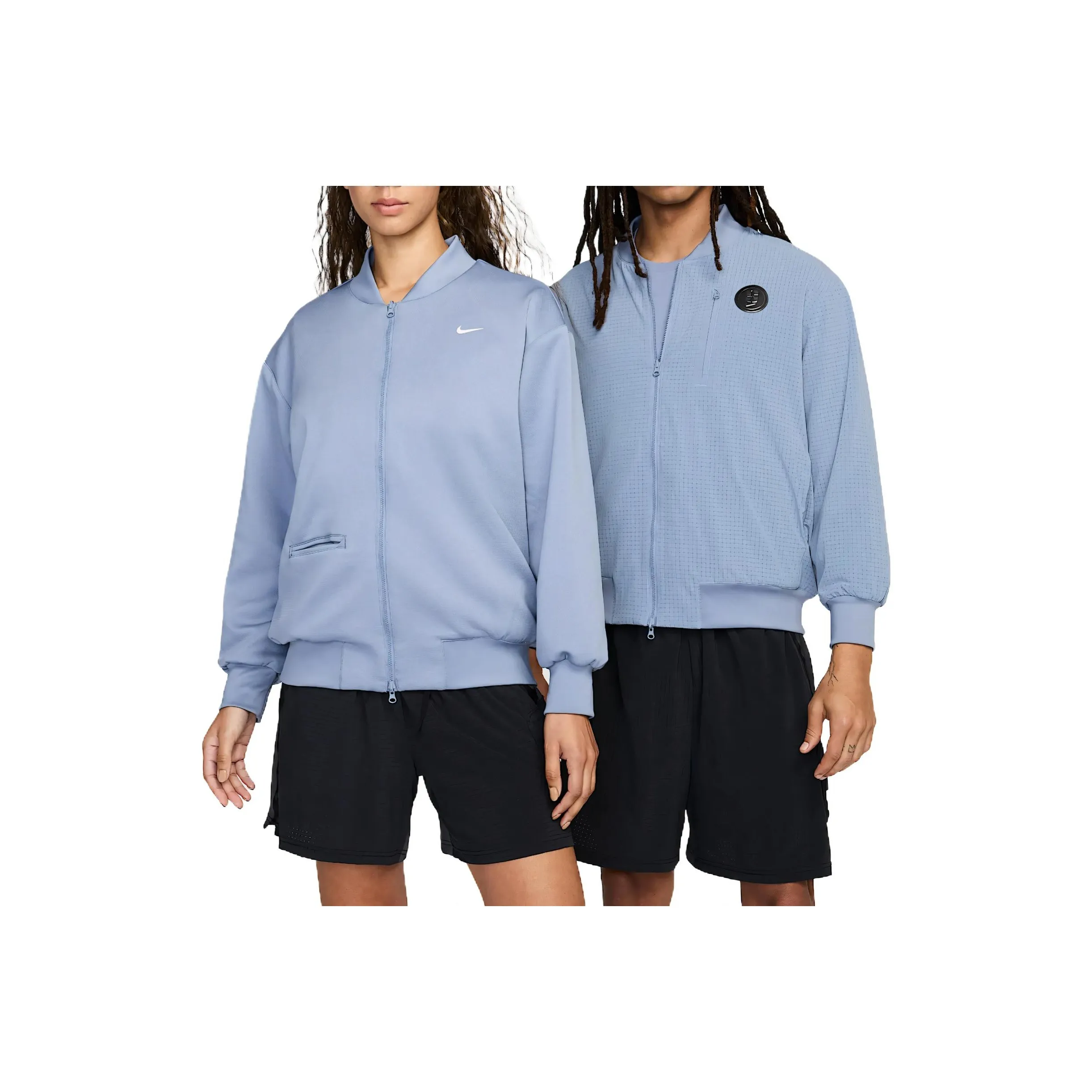 nike SS25 Куртки Пальто Унисекс Серый Сланец