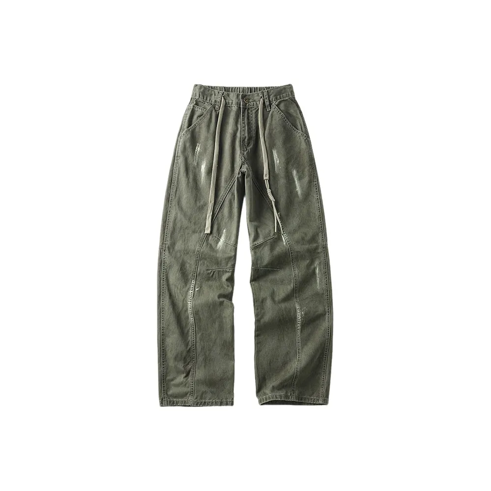 UKTK Зеленый Мужской Джинсы