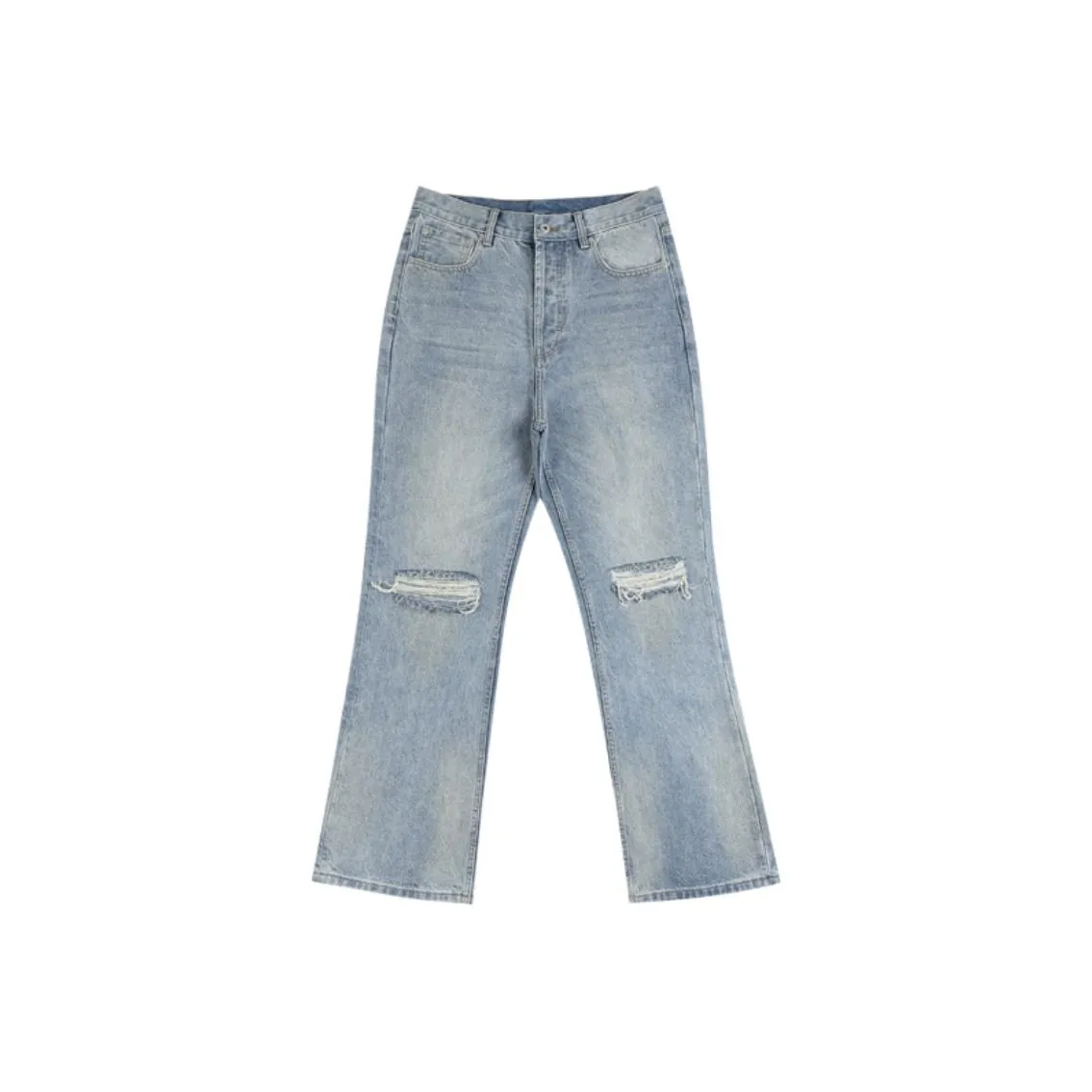 HermitCreate Джинсы Мужские Выстиранные Синий