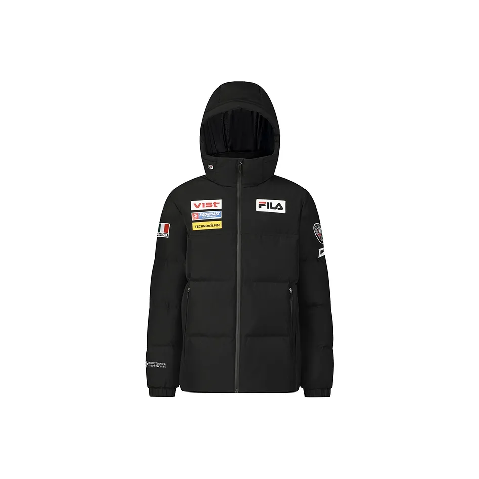 FILA SKI Пуховик Мужской Темно-Черный