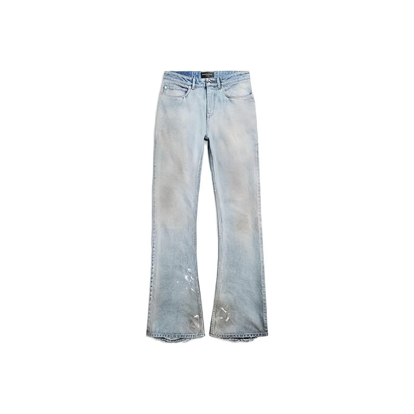 Balenciaga Distressed Effect Flared Jeans