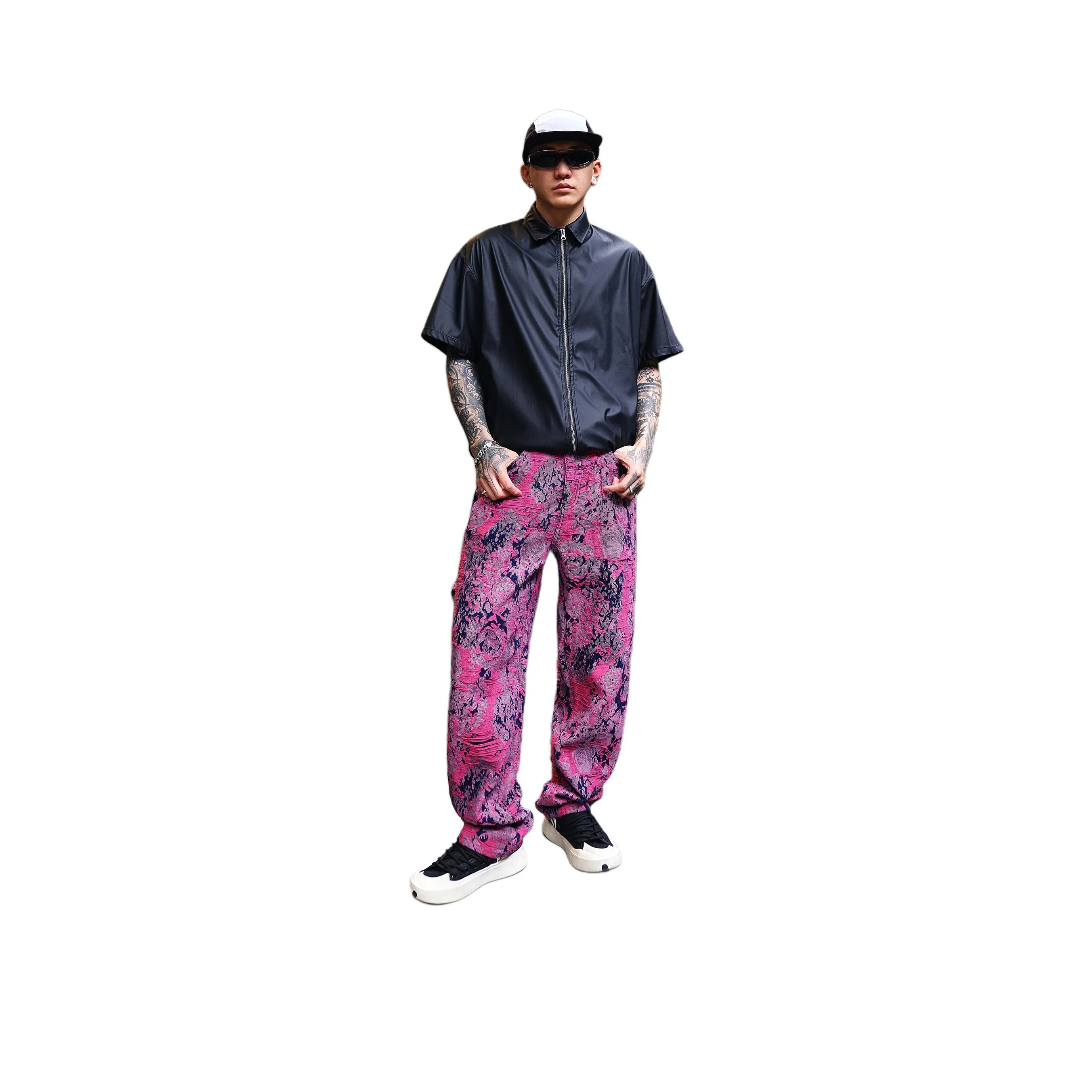 PANDA ADEVIL Джинсы Унисекс Барби розовый