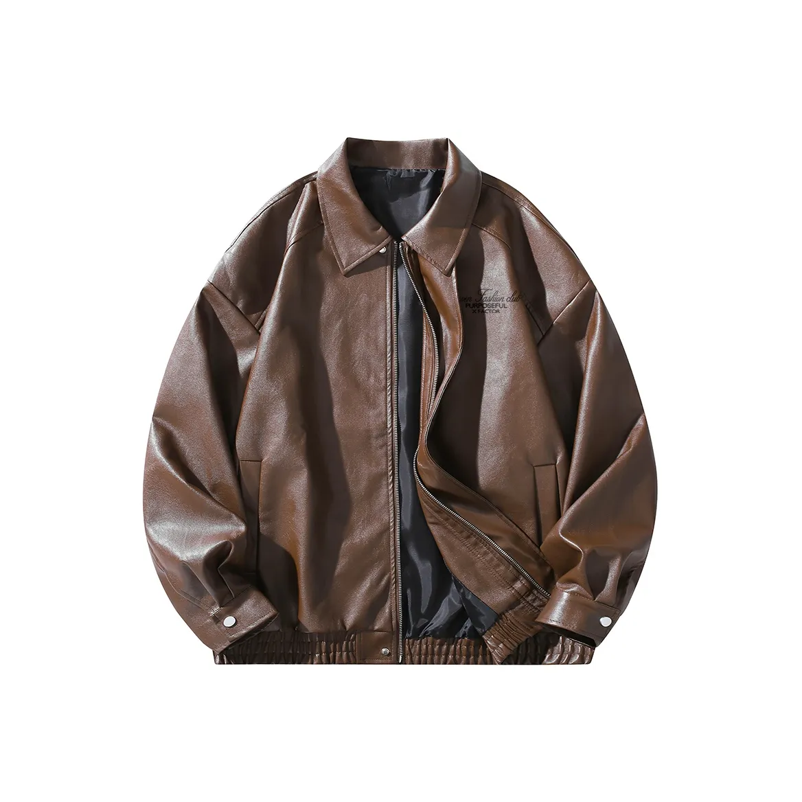 EOOVEN Унисекс Кожаные Куртки