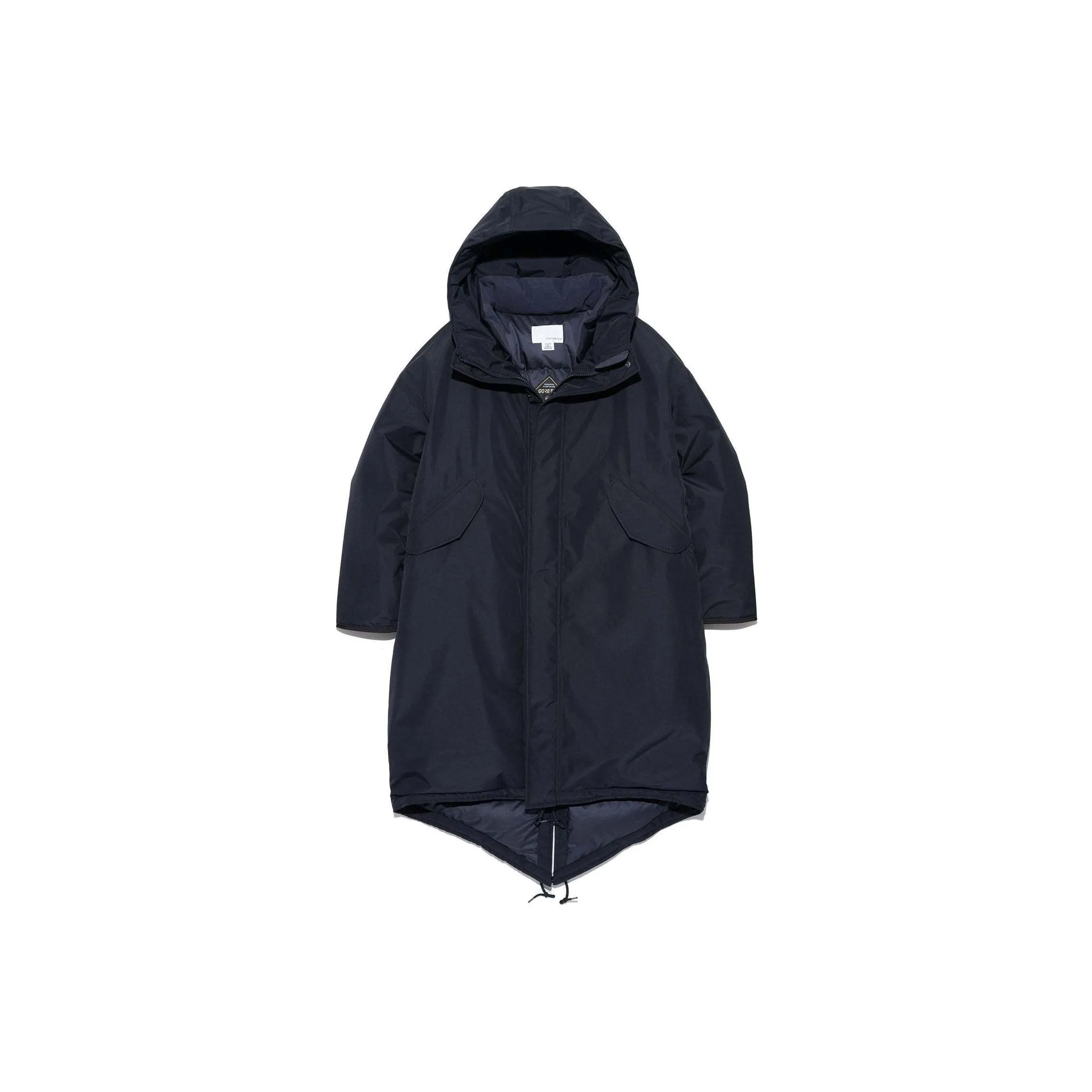 Nanamica FW24 GORE TEX Long Down Coat Down Jacket Unisex Marine Blue