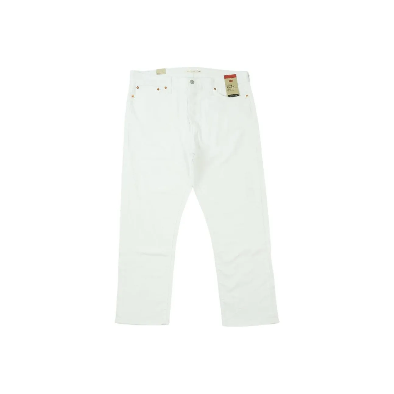 Levis Белые Унисекс Джинсы