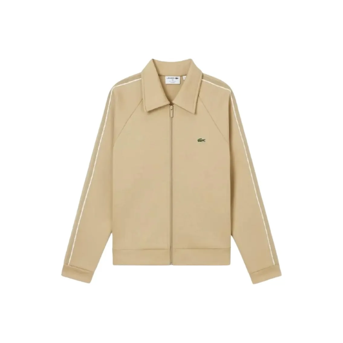 Куртки и пальто LACOSTE Collaboration Мужской Молочный Кофейный