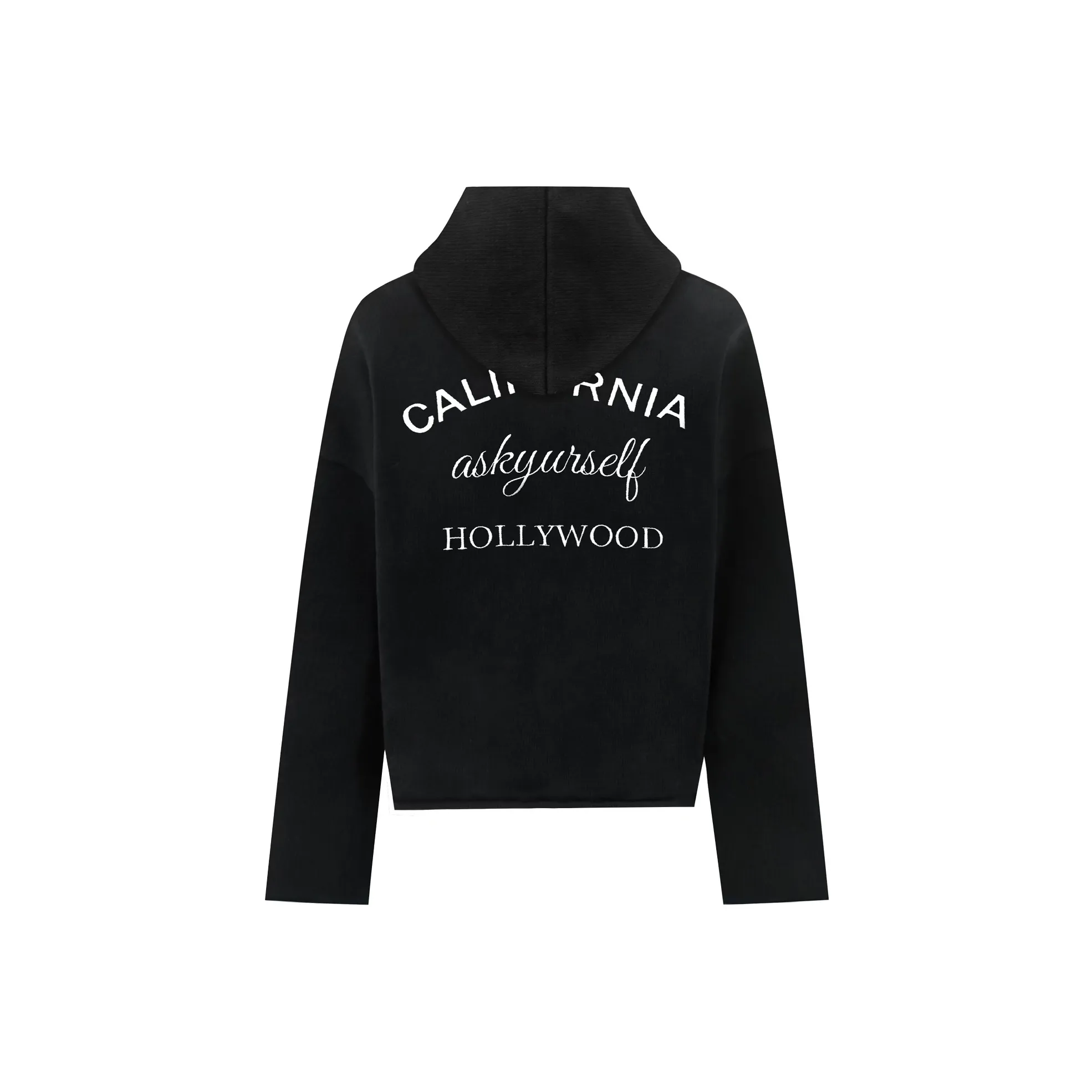 Askyurself Hollywood Свитер Унисекс Черный