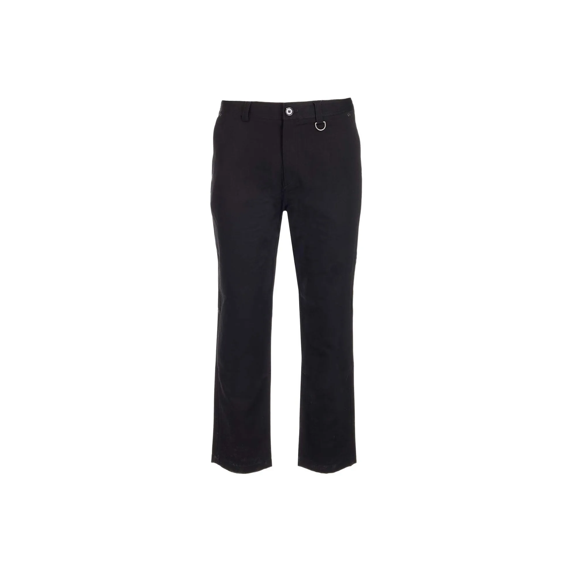 Burberry Button Detailed Straight Leg Trousers