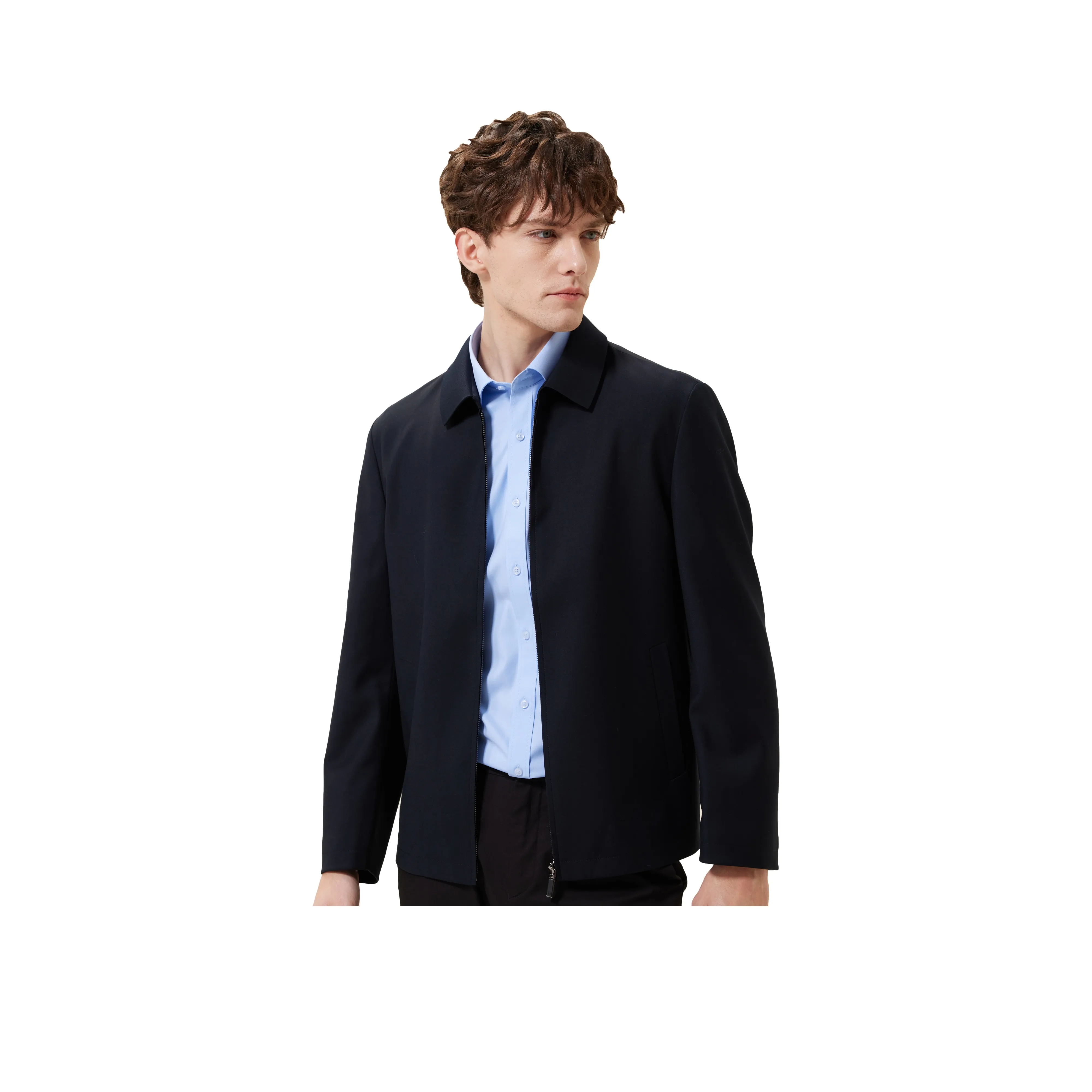 Red bean Синий Мужские Куртки