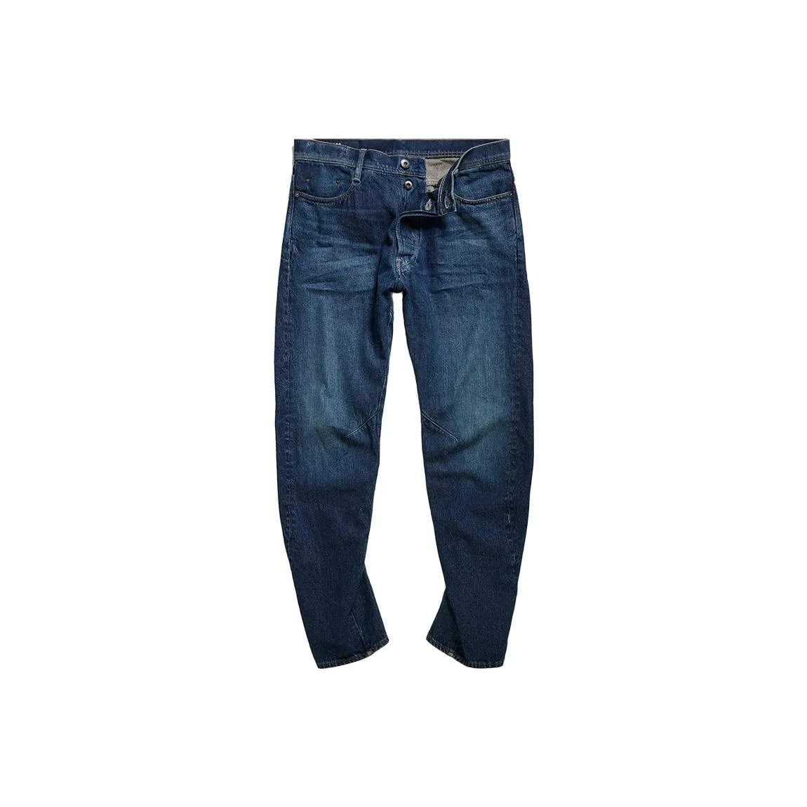 STAR RAW Джинсы Мужские Изношенные Himalaya Синий