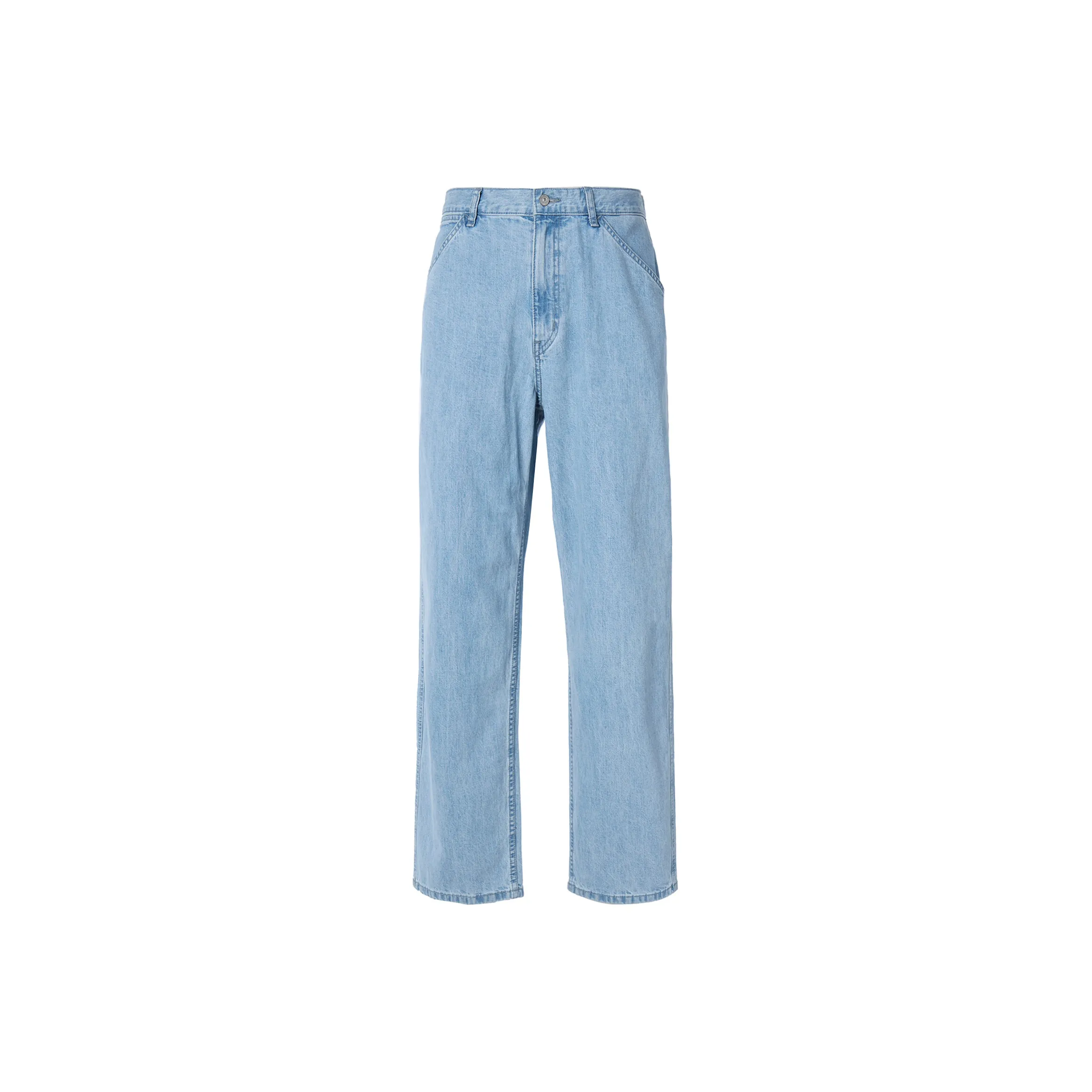 UNIQLO Небесно-голубые унисекс джинсы