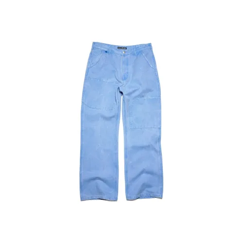 ACNE STUDIOS Синие Унисекс Джинсы