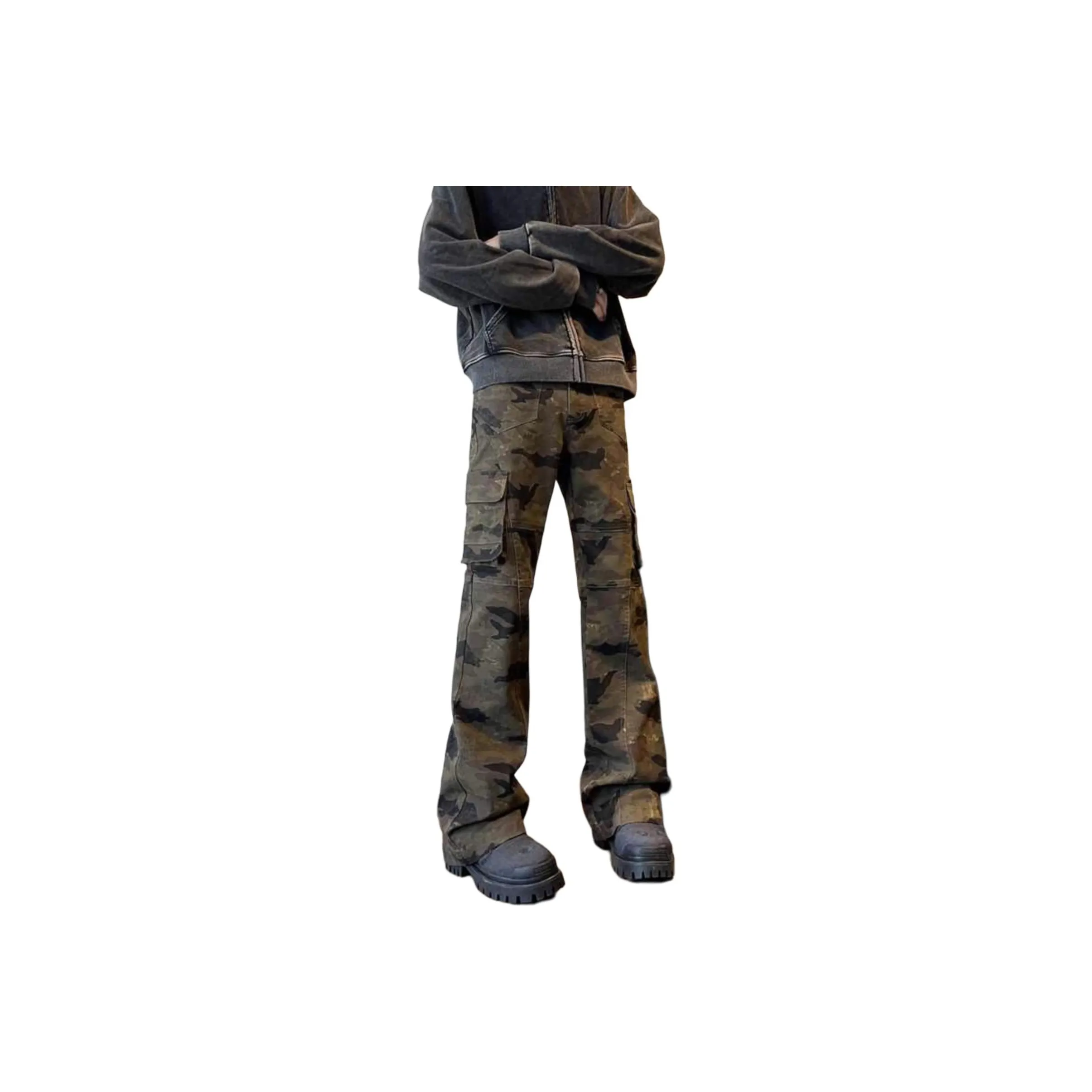 DAFK Армейский зеленый Мужские Джинсы