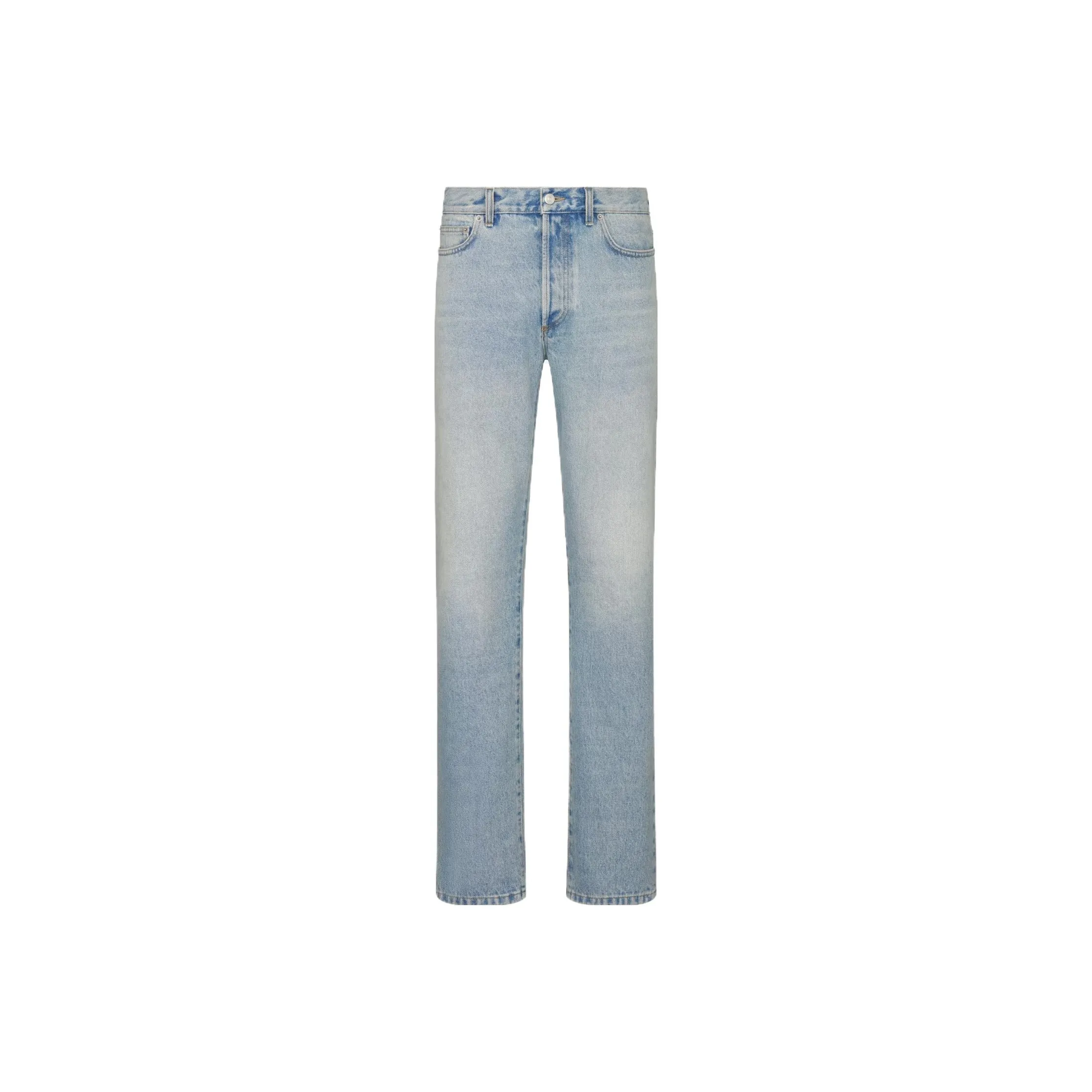 DIOR Homme Logo Patch Straight Leg Jeans