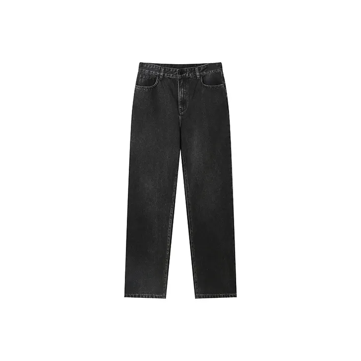 TCH Jeans Unisex Black With Silver Logo
