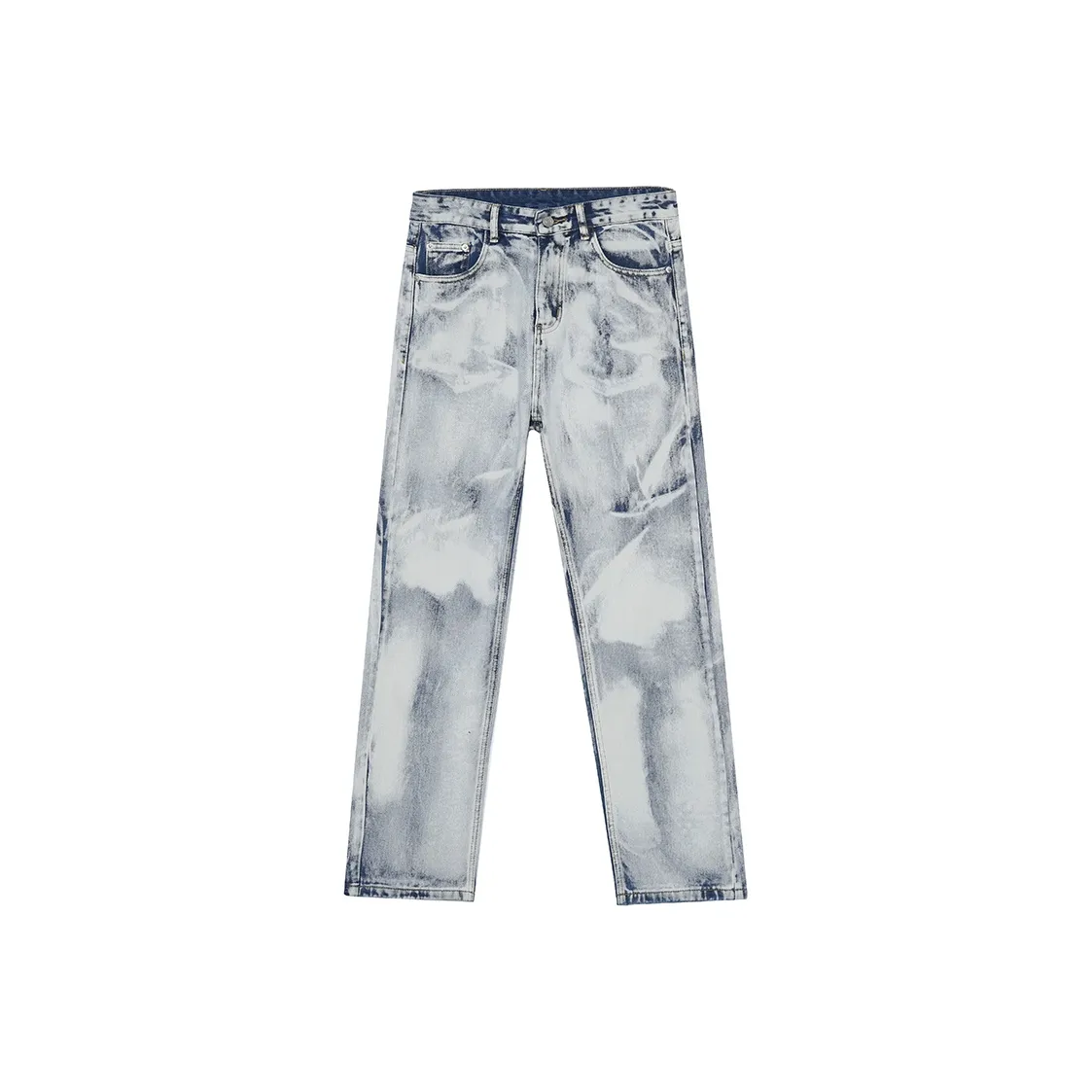 Voguo Relay Jeans Unisex Blue White