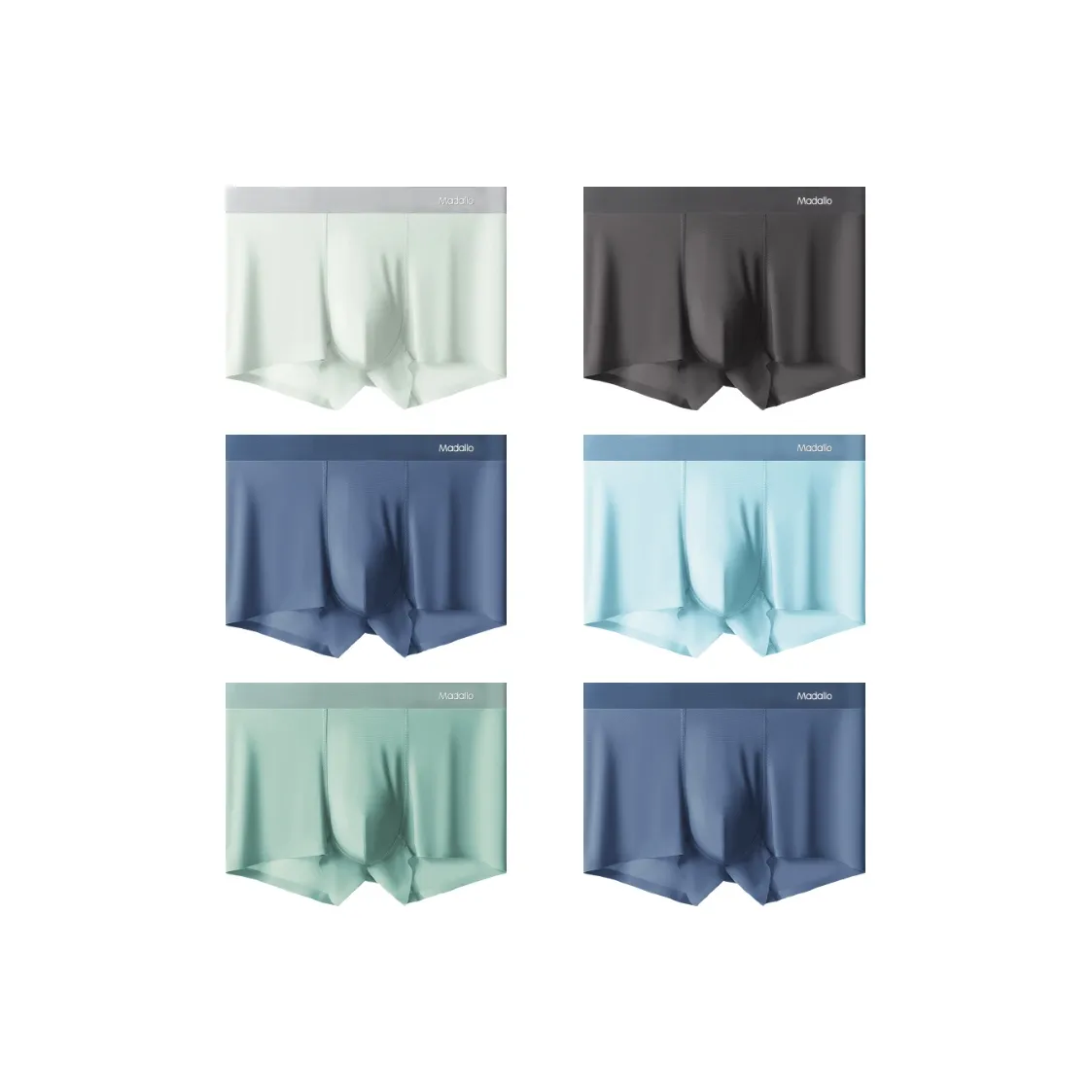 MADALLO Трусы Мужские упаковка из 6 штук