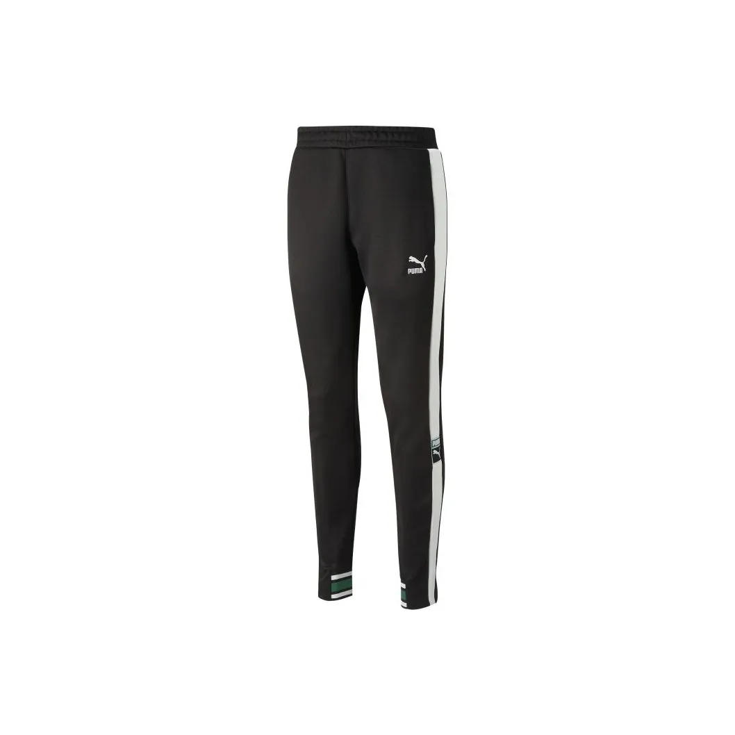 PUMA T7 Knitted Sports Pants Men's Black