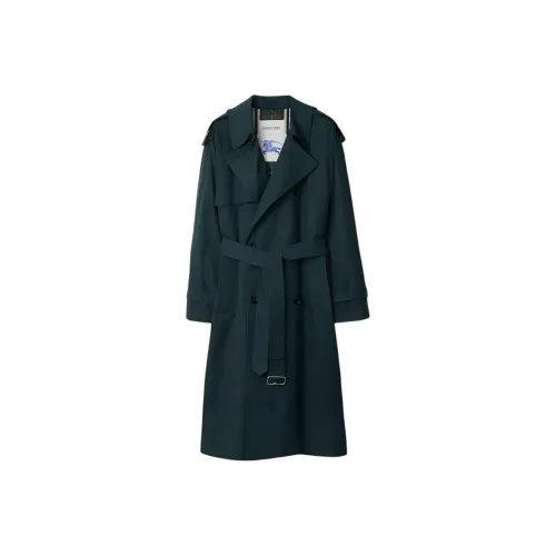 Burberry Зеленый Мужской Тренч
