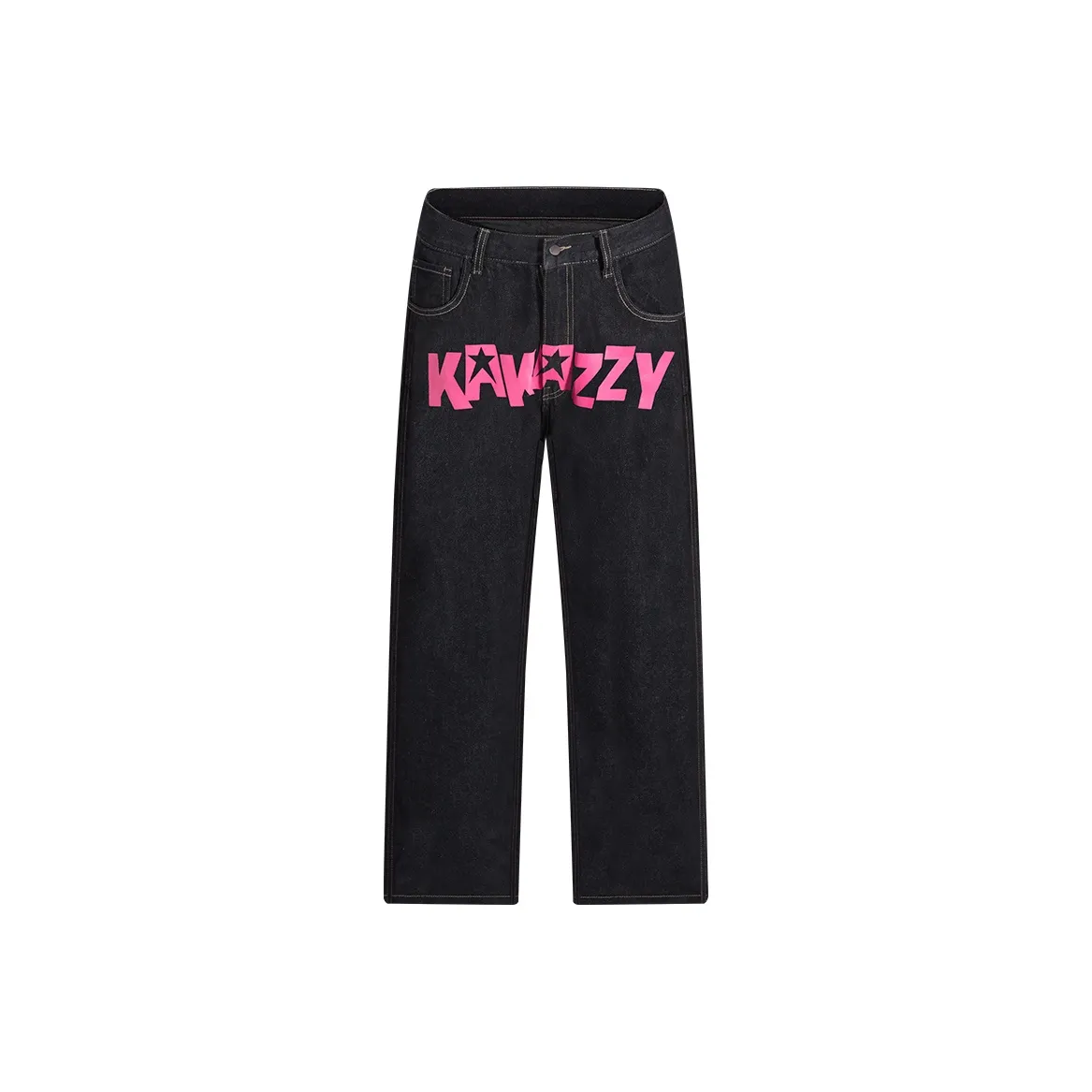 KAKAZZY Черные Унисекс Джинсы