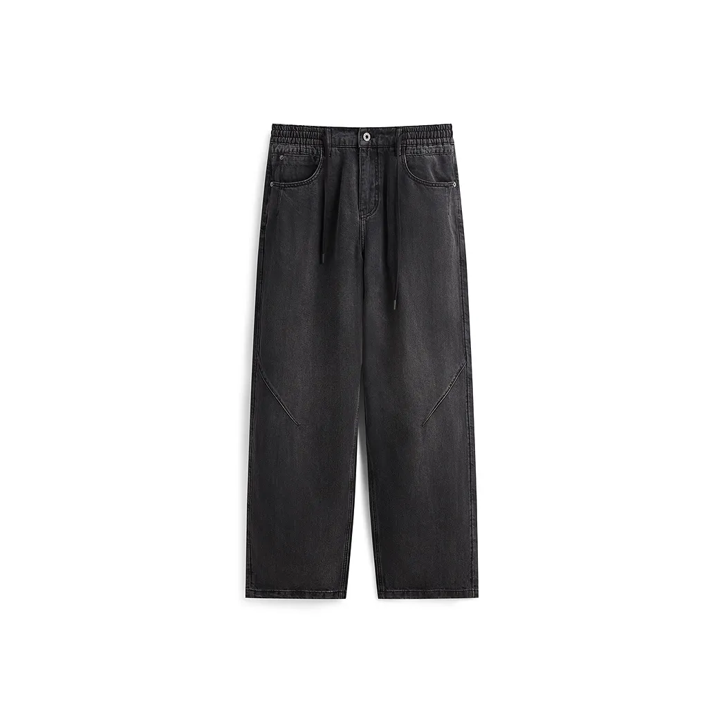 PEACEBIRD MEN Джинсы Мужской Деним Темно-Серый 1