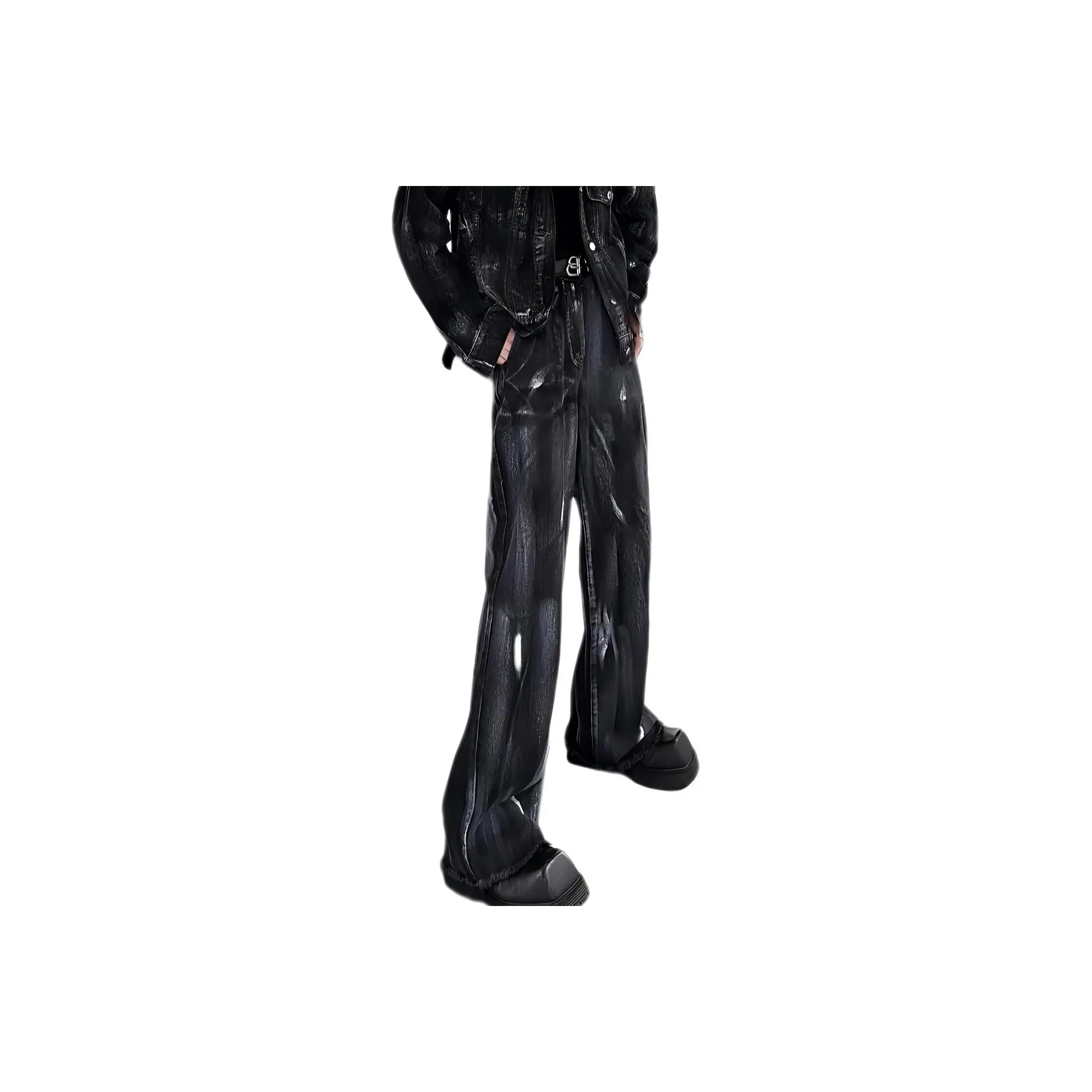 HLPT Jeans Unisex Black
