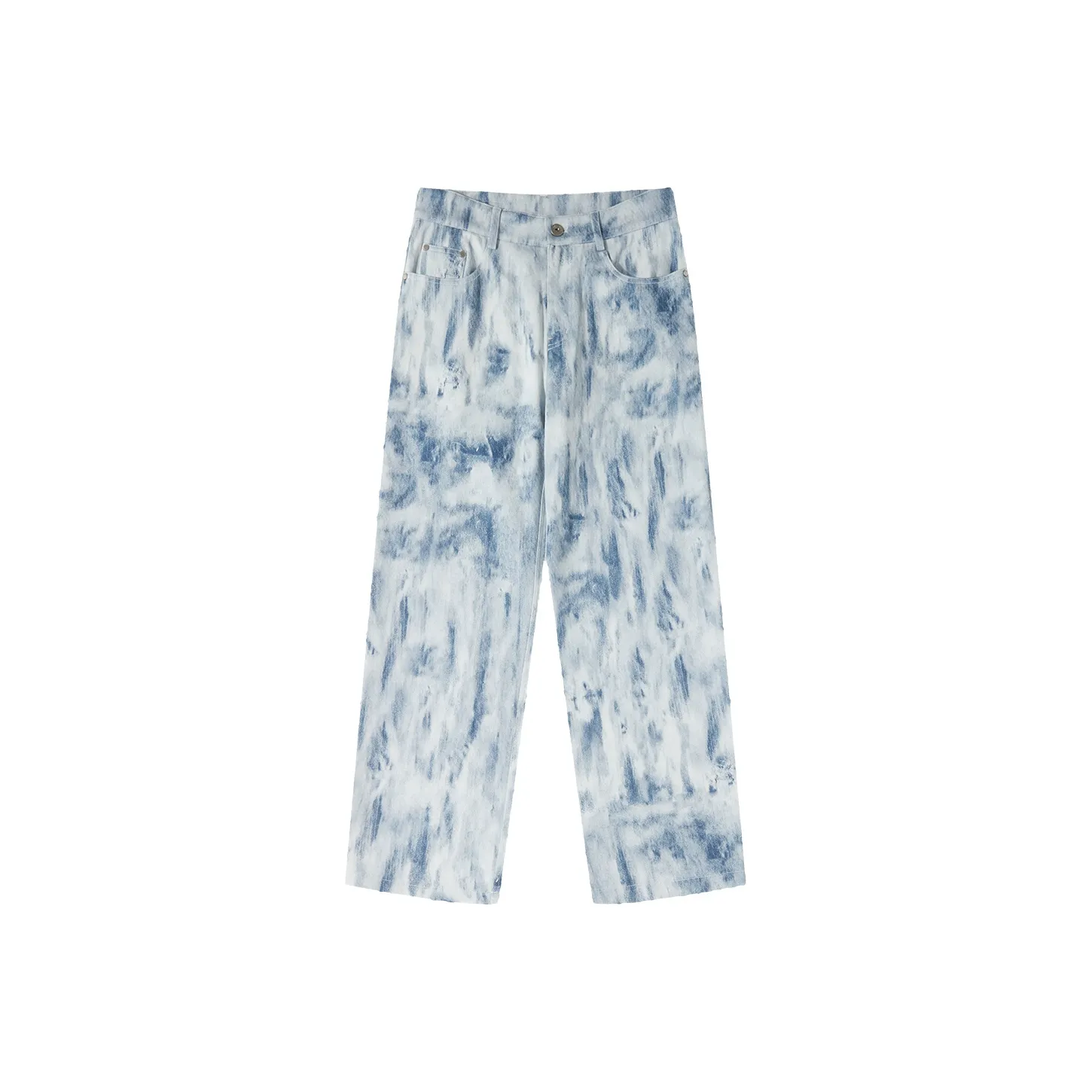 GF Ferré Jeans Unisex Blue Pattern