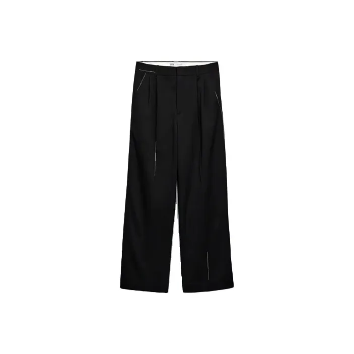 Zara X ADER ERROR ADER ERROR X Zara Casual Pants Unisex Black