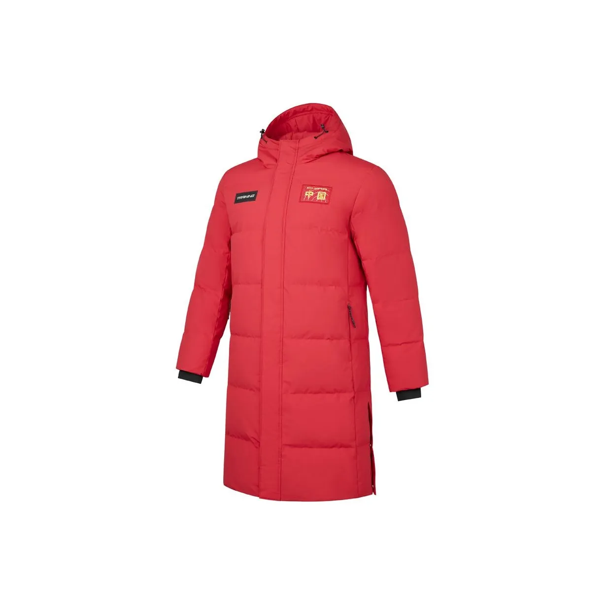 QIAODAN Пуховик Мужской Перечно-красный