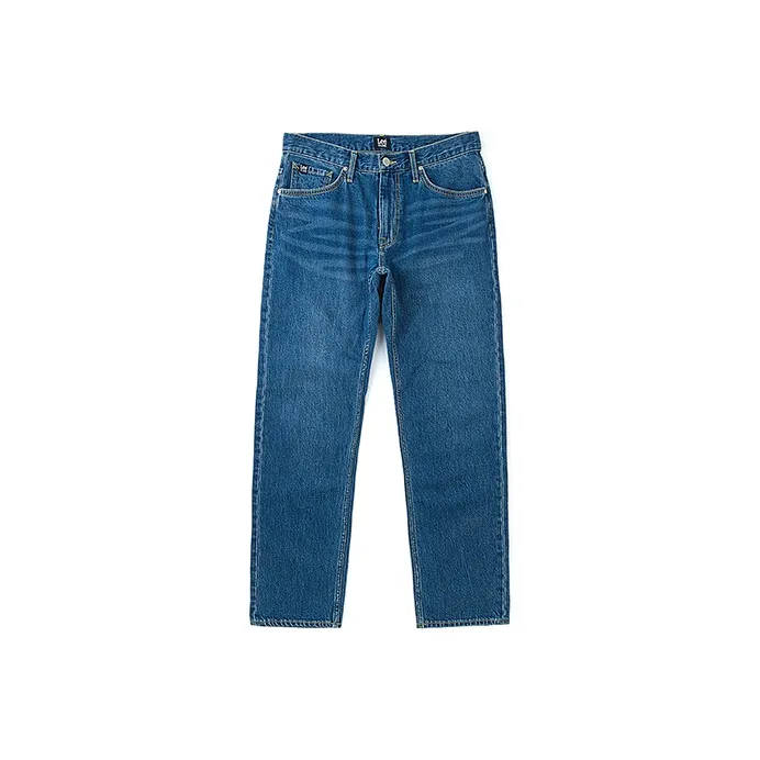 Lee совместный бренд модель Джинсы Мужские Средний Светло-Синий