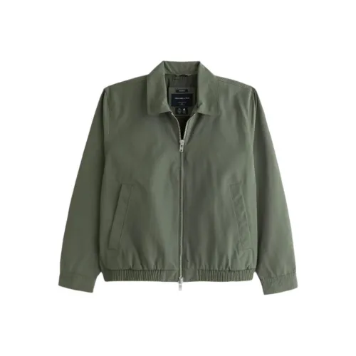Abercrombie＆Fitch Хаки зеленый Мужские Куртки