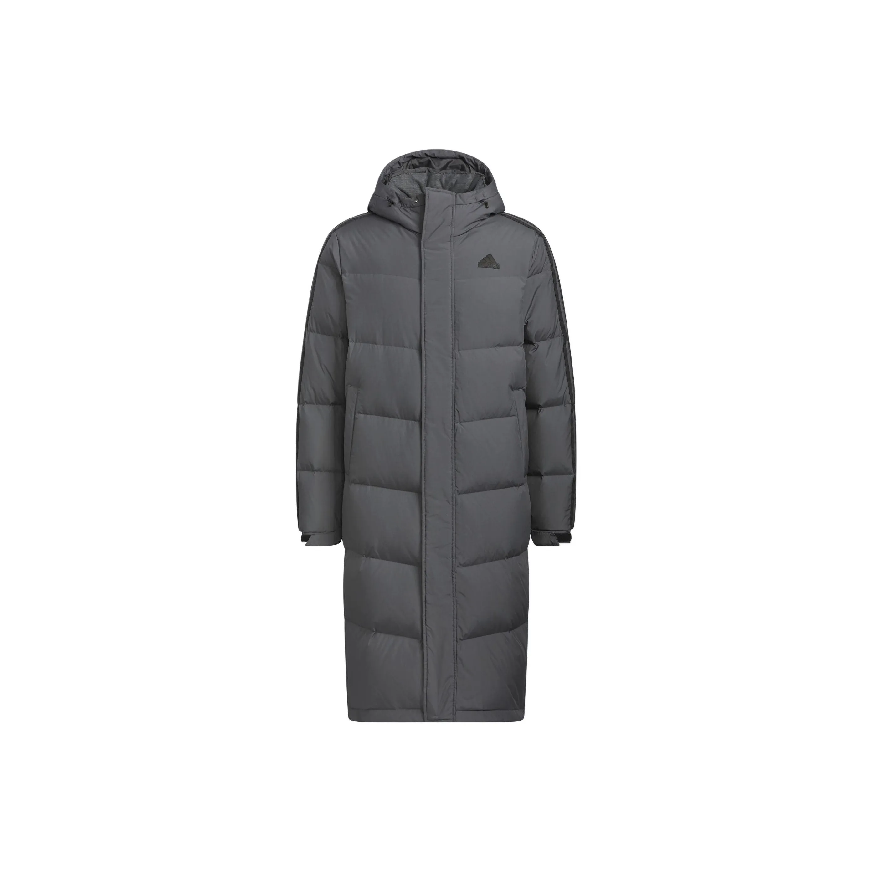 Adidas Down Jacket Unisex Dark Gray Adidas Пуховик Унисекс Темно-Серый
