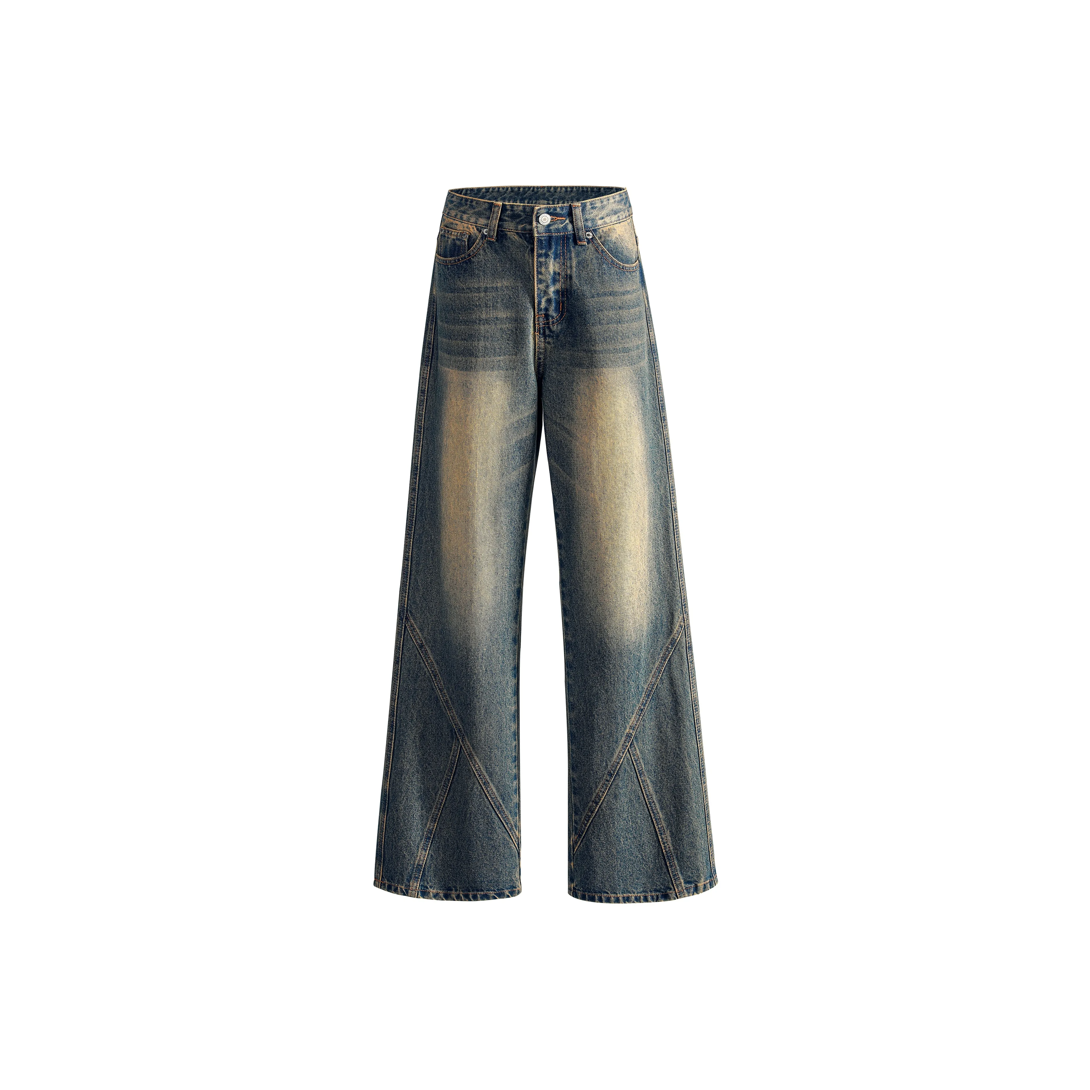 JASONWOOD Cowboy On The Run Jeans Unisex Distressed Color