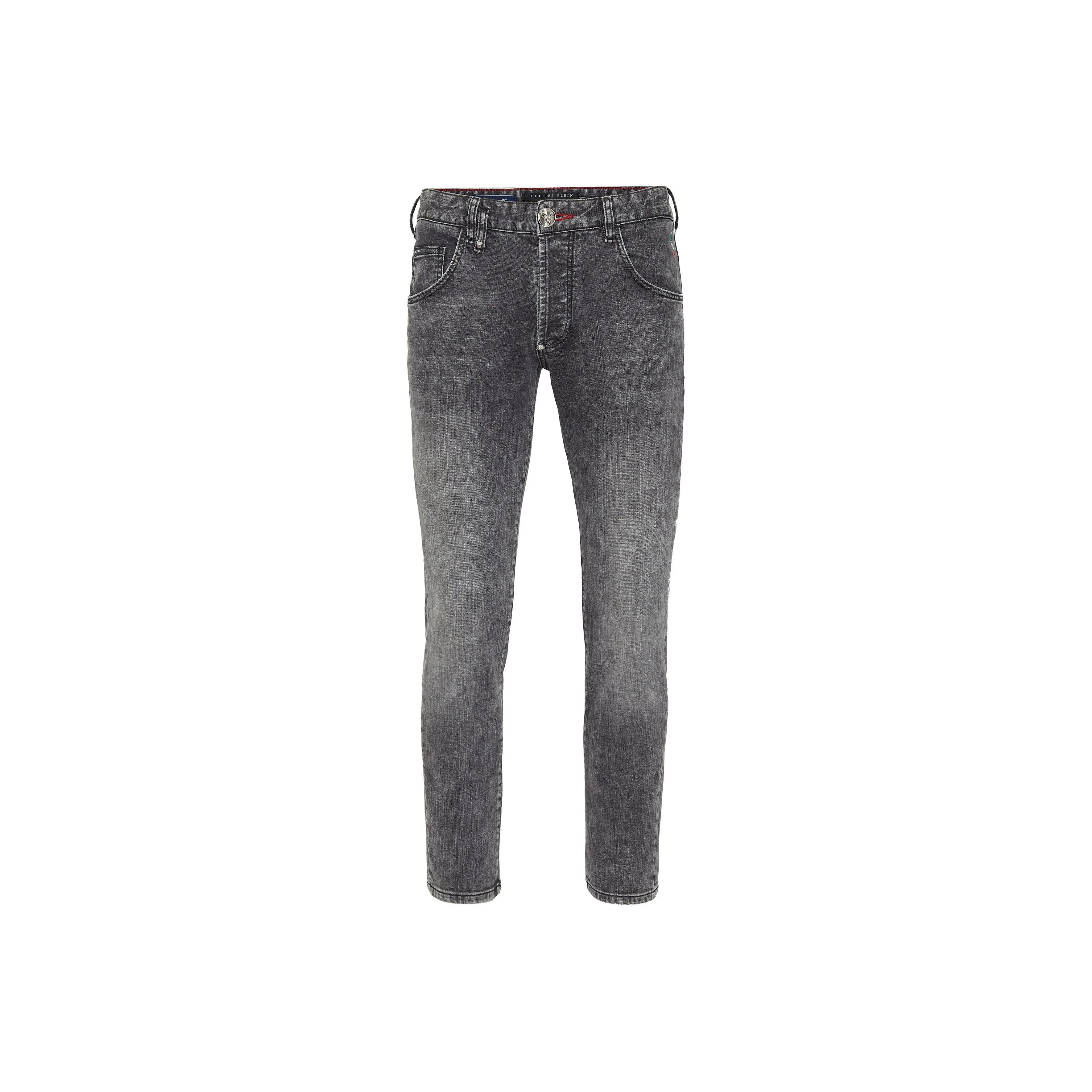 PHILIPP PLEIN Skull Mid rise Skinny Jeans