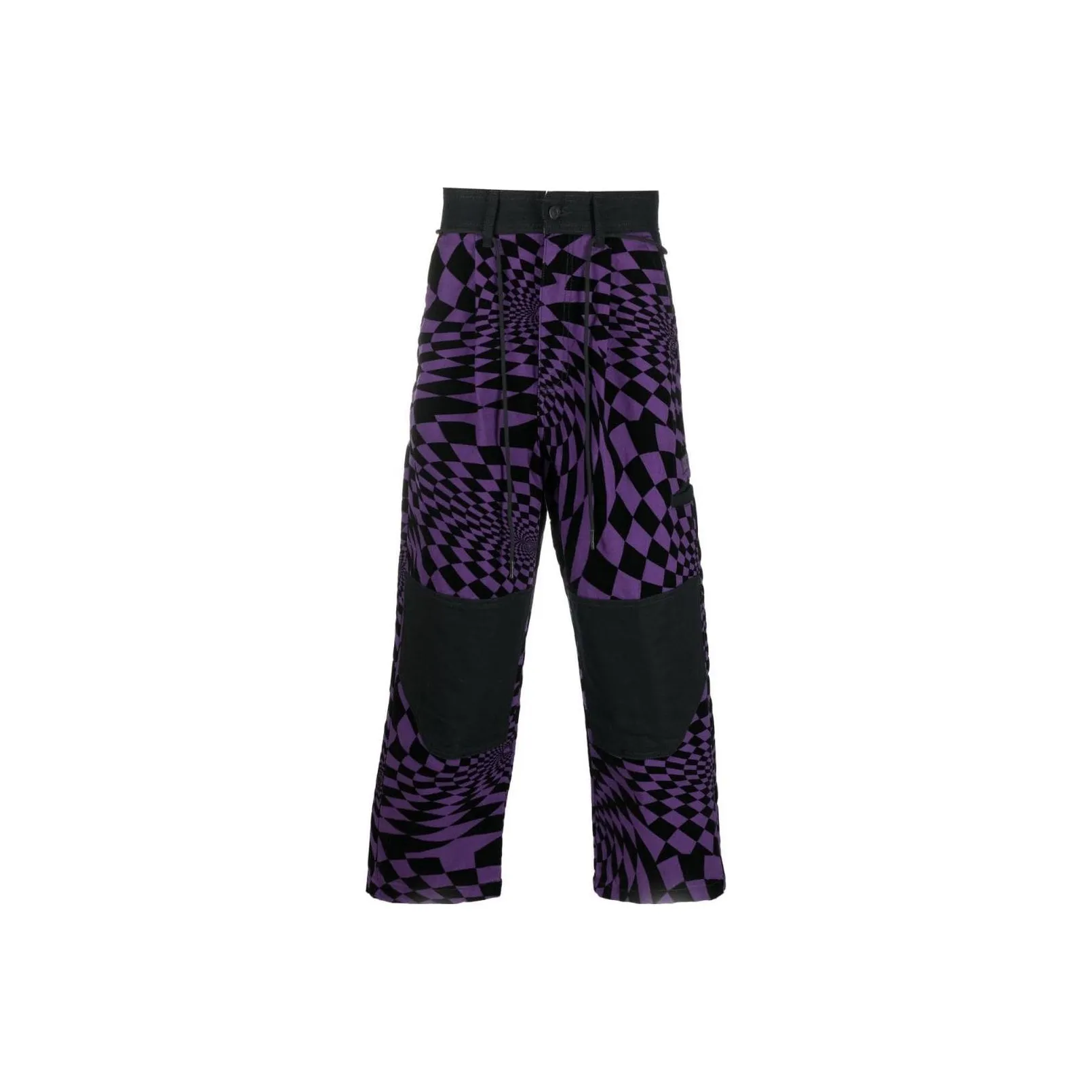 Vans Casual Pants Men's Black Purple