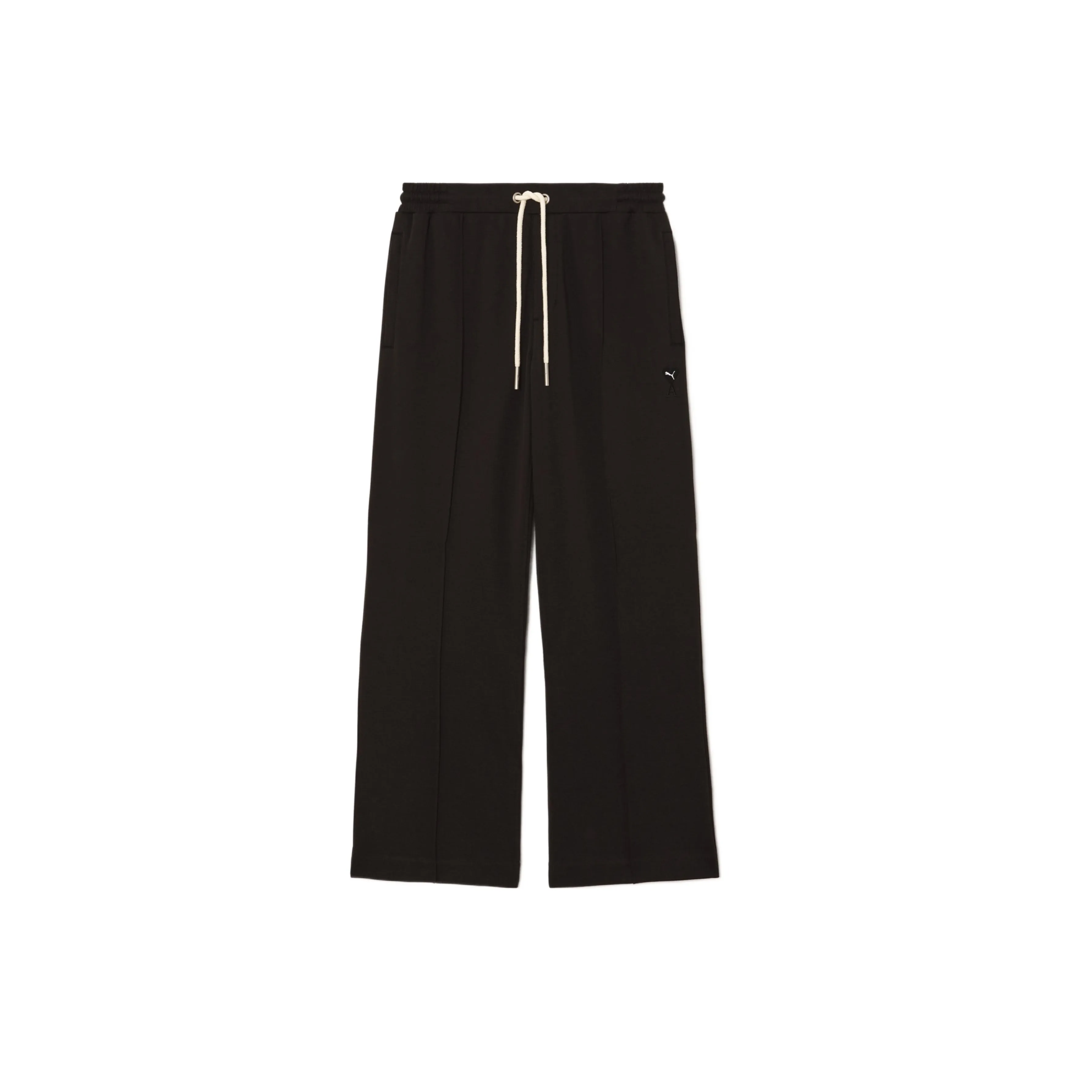 Puma X AMI Men's Logo Wide Leg Pants Black